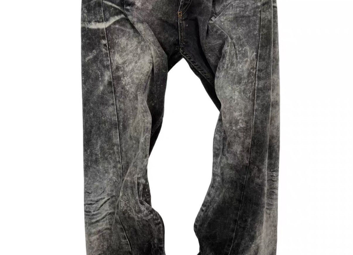 Y/Project Black Distressed Denim Pants Size US 26 / EU 42 - 4 Thumbnail