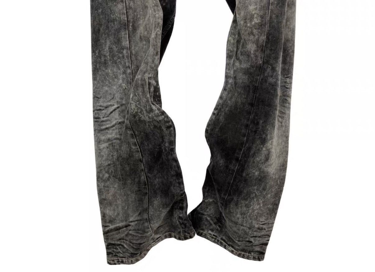 Y/Project Black Distressed Denim Pants Size US 26 / EU 42 - 5 Thumbnail