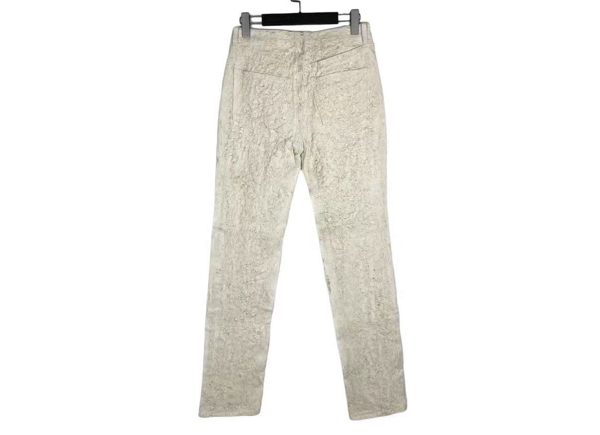 Givenchy White Textured Casual Pants Size 26 Size US 26 / EU 42 - 2 Thumbnail