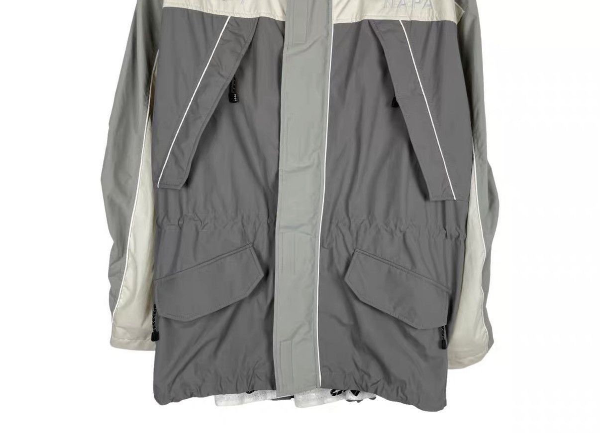 Martine Rose Gray Lightweight Hooded Jacket with Pockets Size US S / EU 44-46 / 1 - 4 Thumbnail