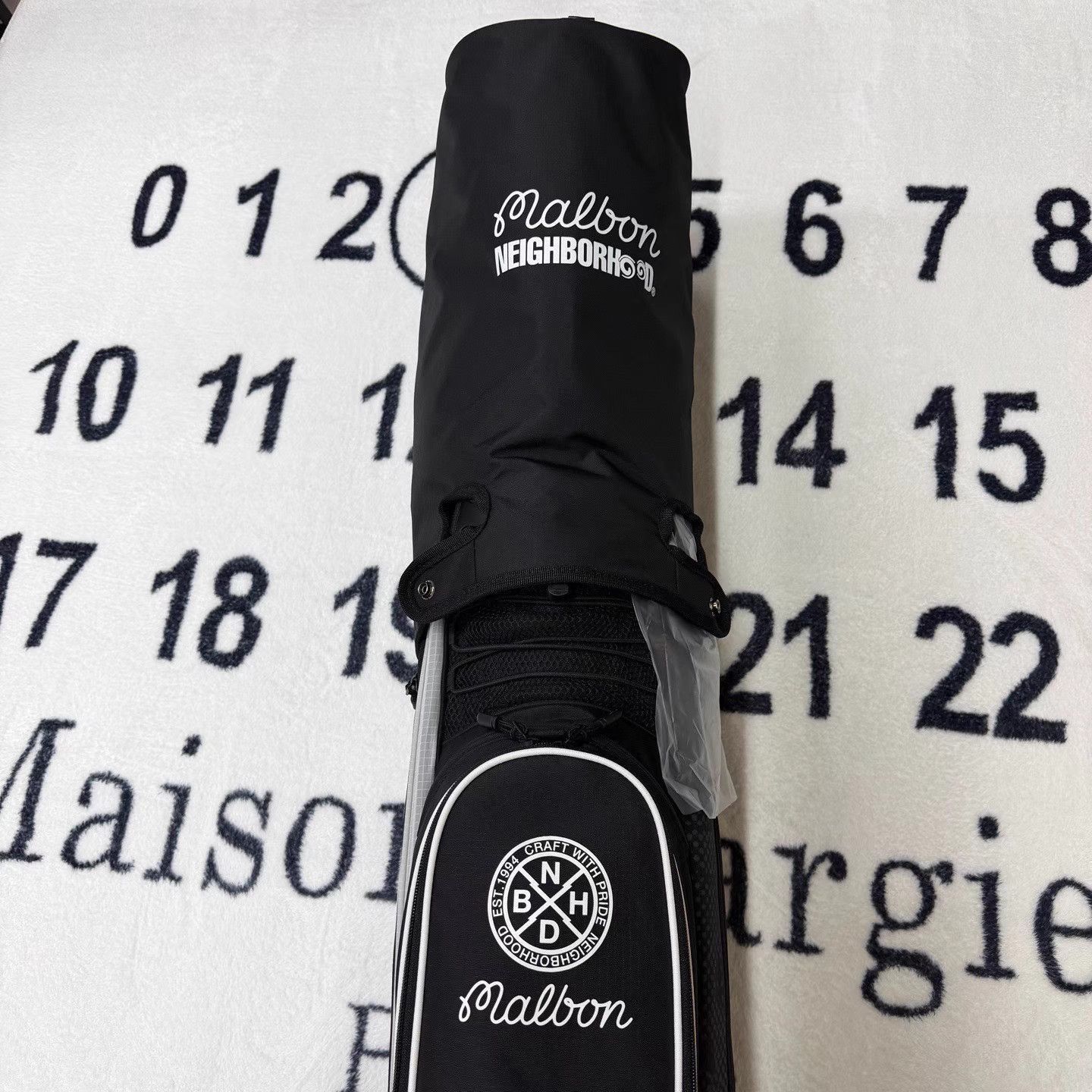 Neighborhood Black Golf Bag with Multiple Compartments Size ONE SIZE - 3 Thumbnail