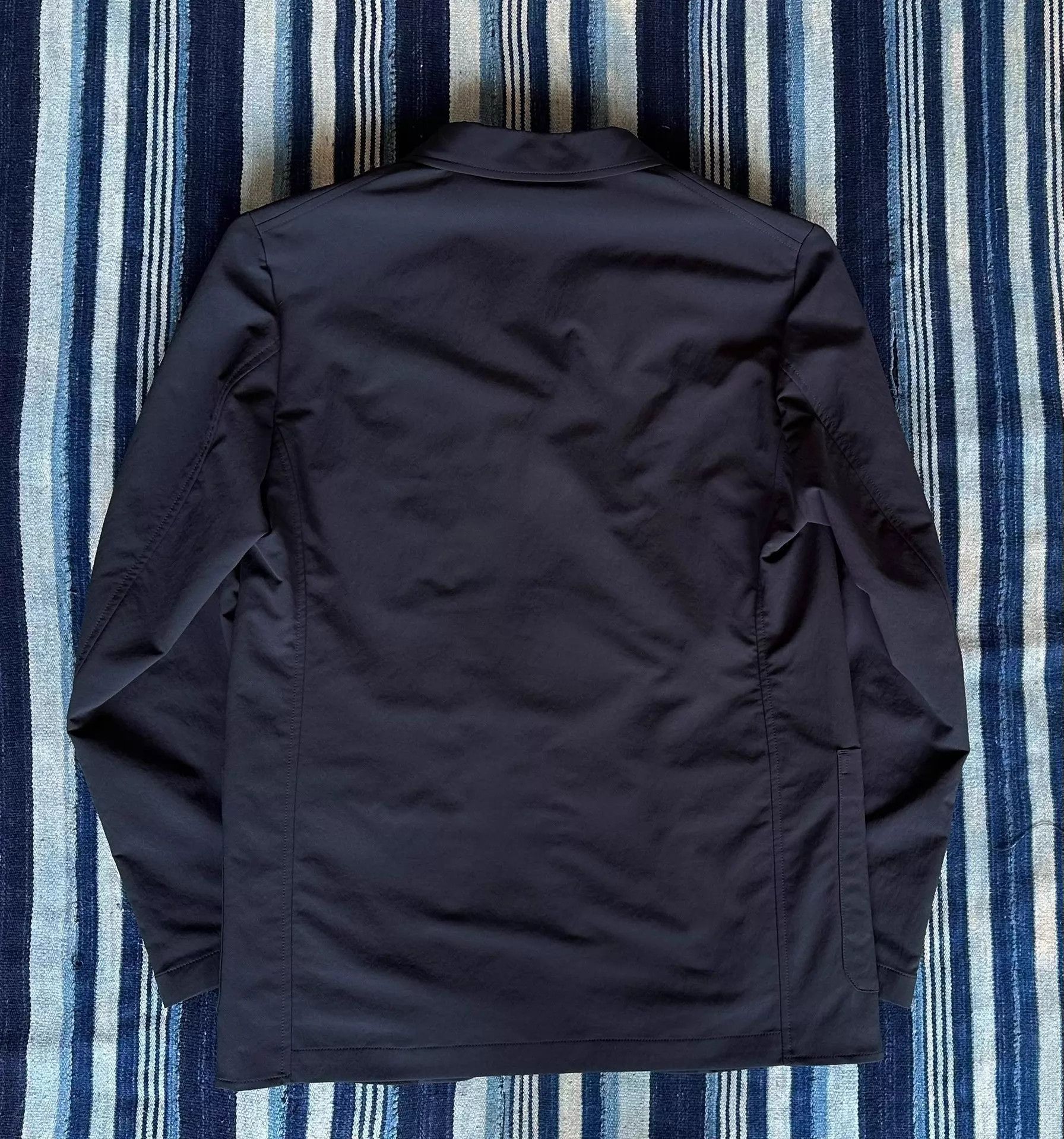 Nanamica Blue Lightweight Button-Front Jacket Size L Size US L / EU 52-54 / 3 - 2 Thumbnail