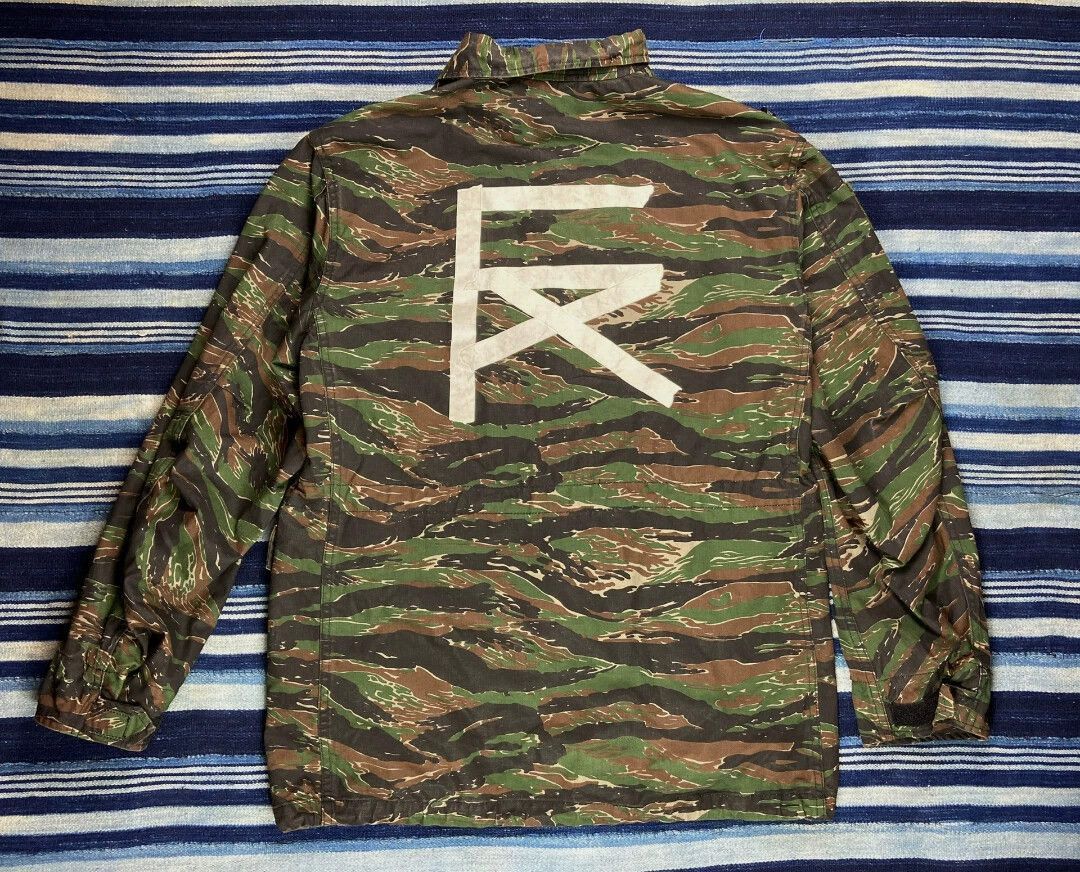 Wtaps Green Camouflage Field Jacket Size L Size US L / EU 52-54 / 3 - 3 Thumbnail