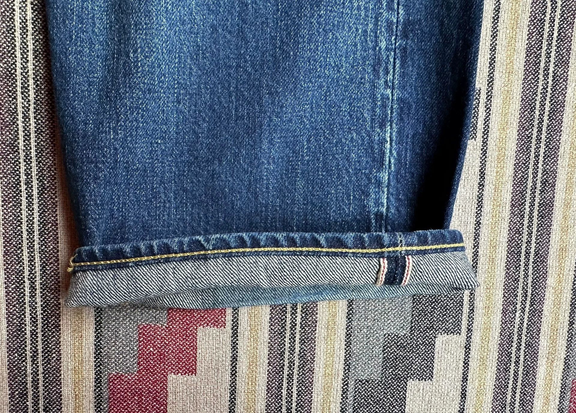 FDMTL Blue Distressed Denim Jeans Size 36 Size US 36 / EU 52 - 7 Thumbnail