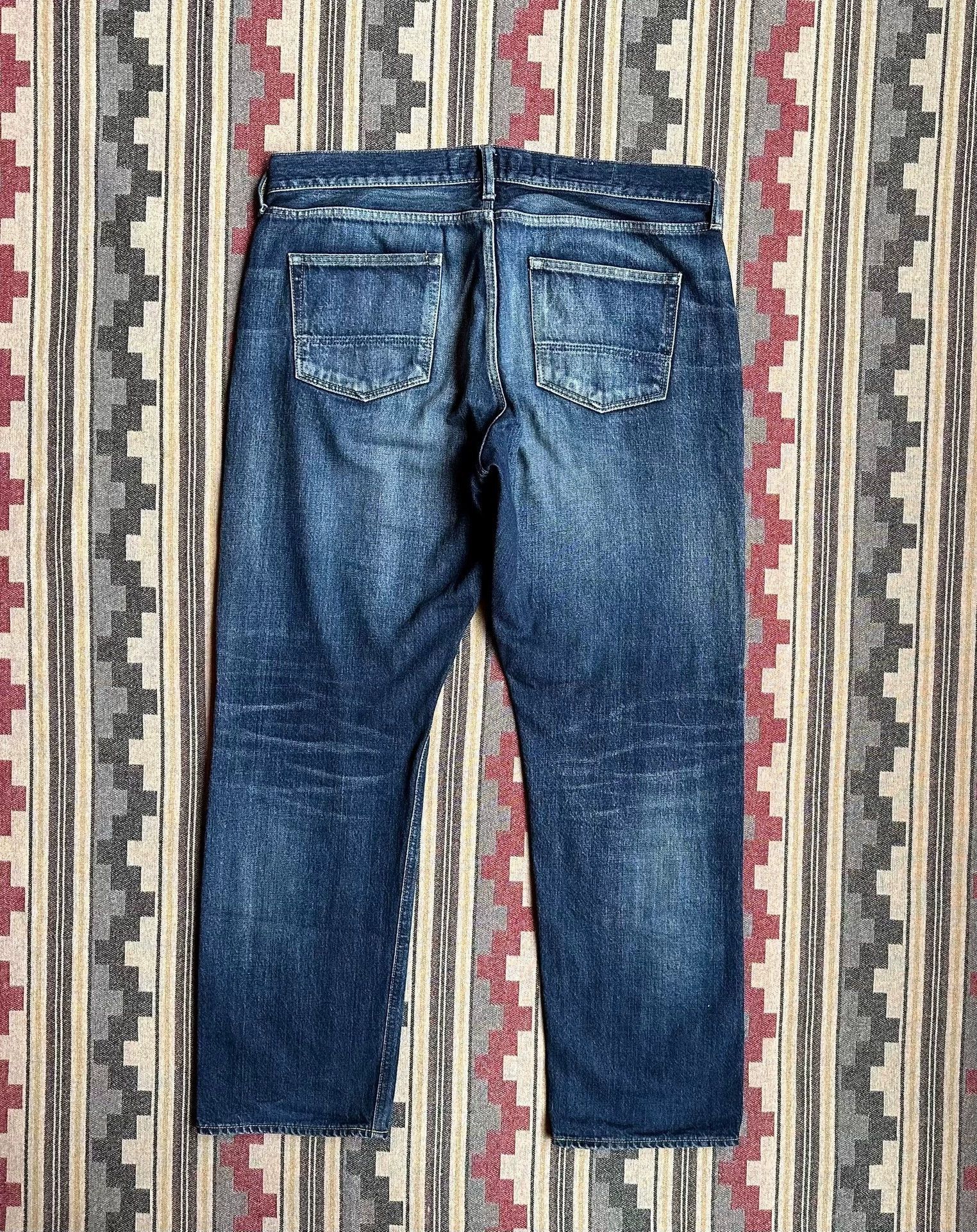 FDMTL Blue Distressed Denim Jeans Size 36 Size US 36 / EU 52 - 2 Thumbnail