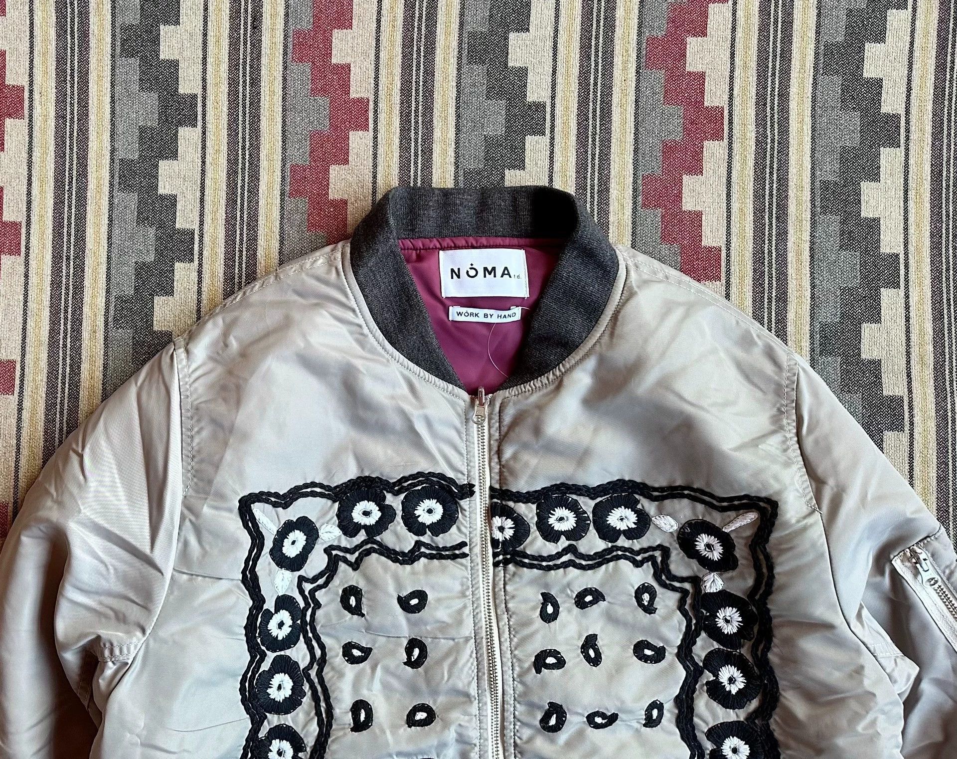 NOMA t.d Multi Embroidered Bomber Jacket - XL Size US XL / EU 56 / 4 - 3 Thumbnail