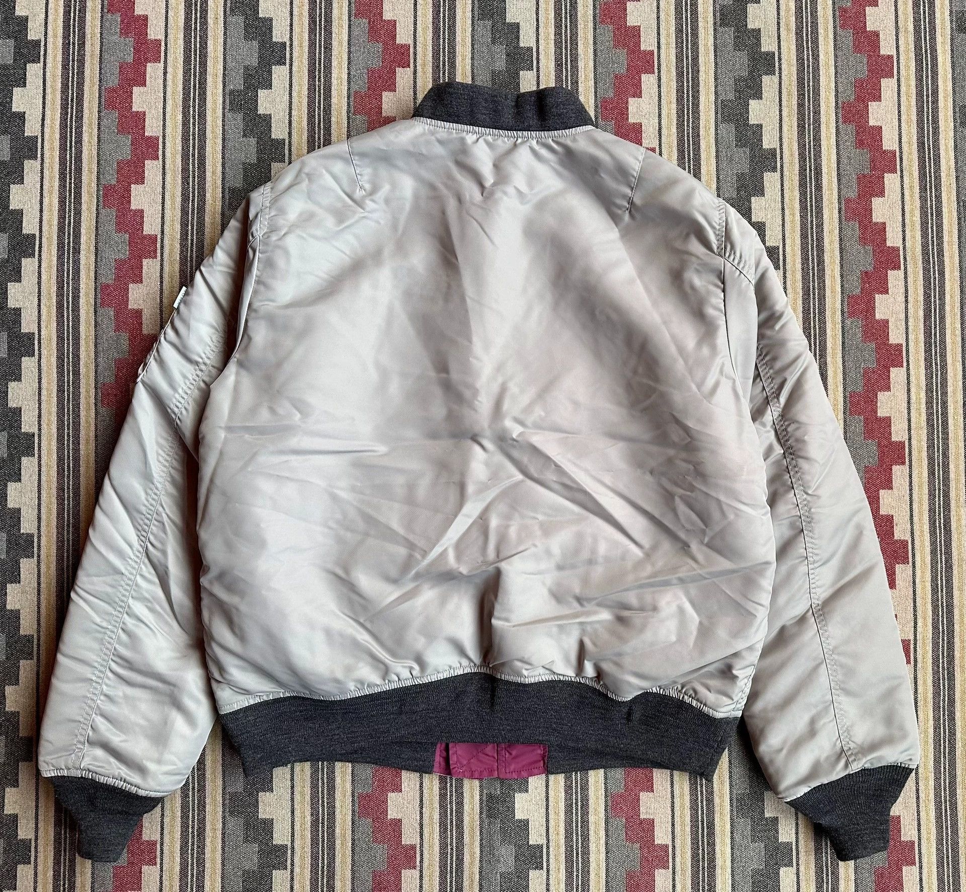 NOMA t.d Multi Embroidered Bomber Jacket - XL Size US XL / EU 56 / 4 - 2 Thumbnail