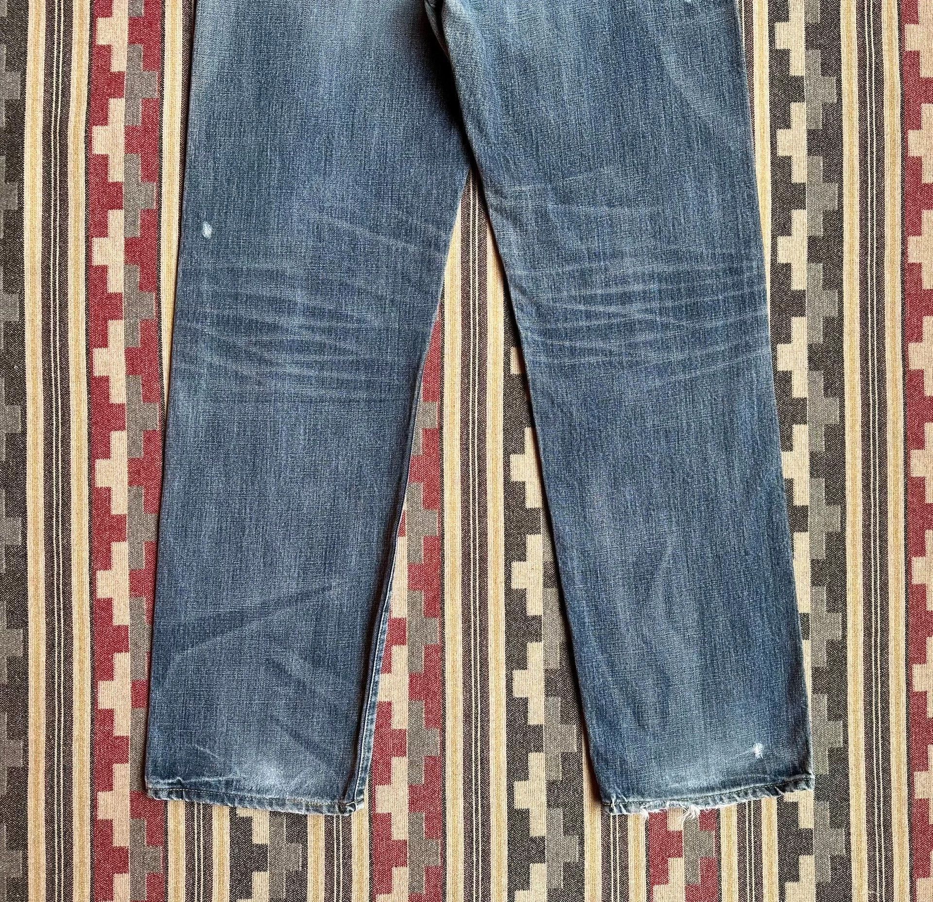Neighborhood Blue Denim Straight-Leg Jeans Size US 36 / EU 52 - 4 Thumbnail