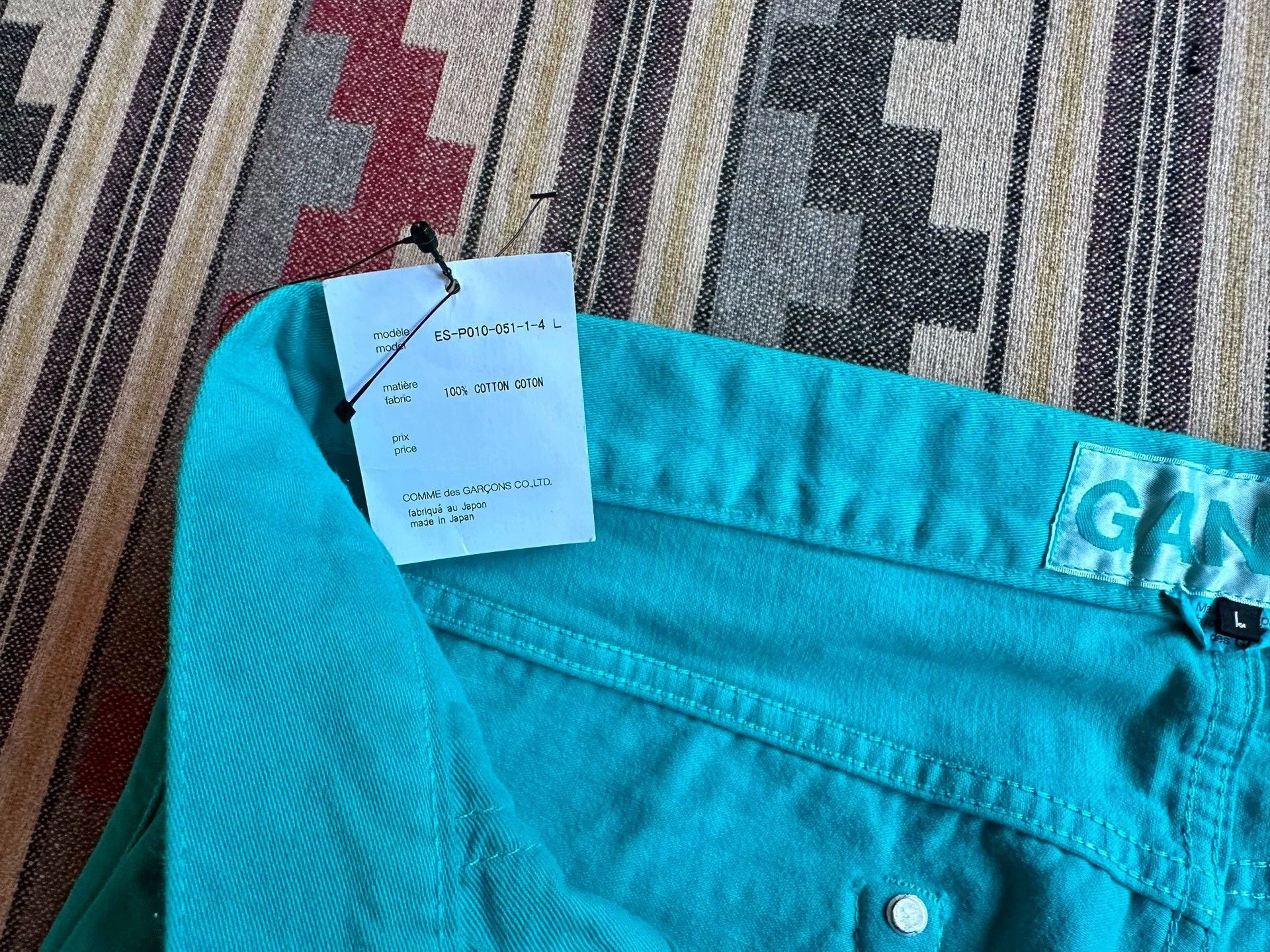 Ganryu Blue Casual Pants Size 34 Size US 34 / EU 50 - 6 Thumbnail