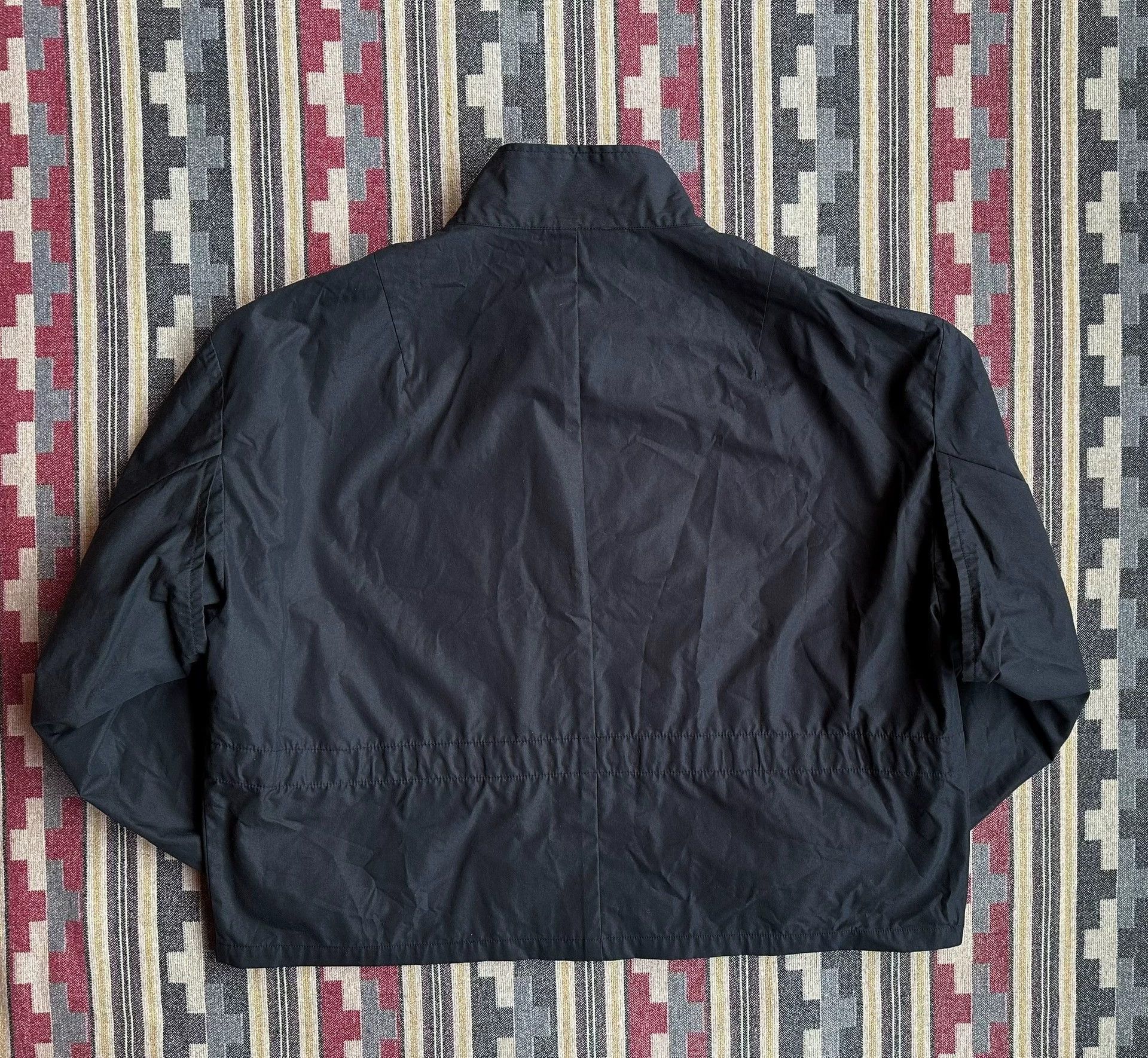 N.Hoolywood Black Lightweight Jacket with Front Zip and Pockets Size US L / EU 52-54 / 3 - 2 Thumbnail