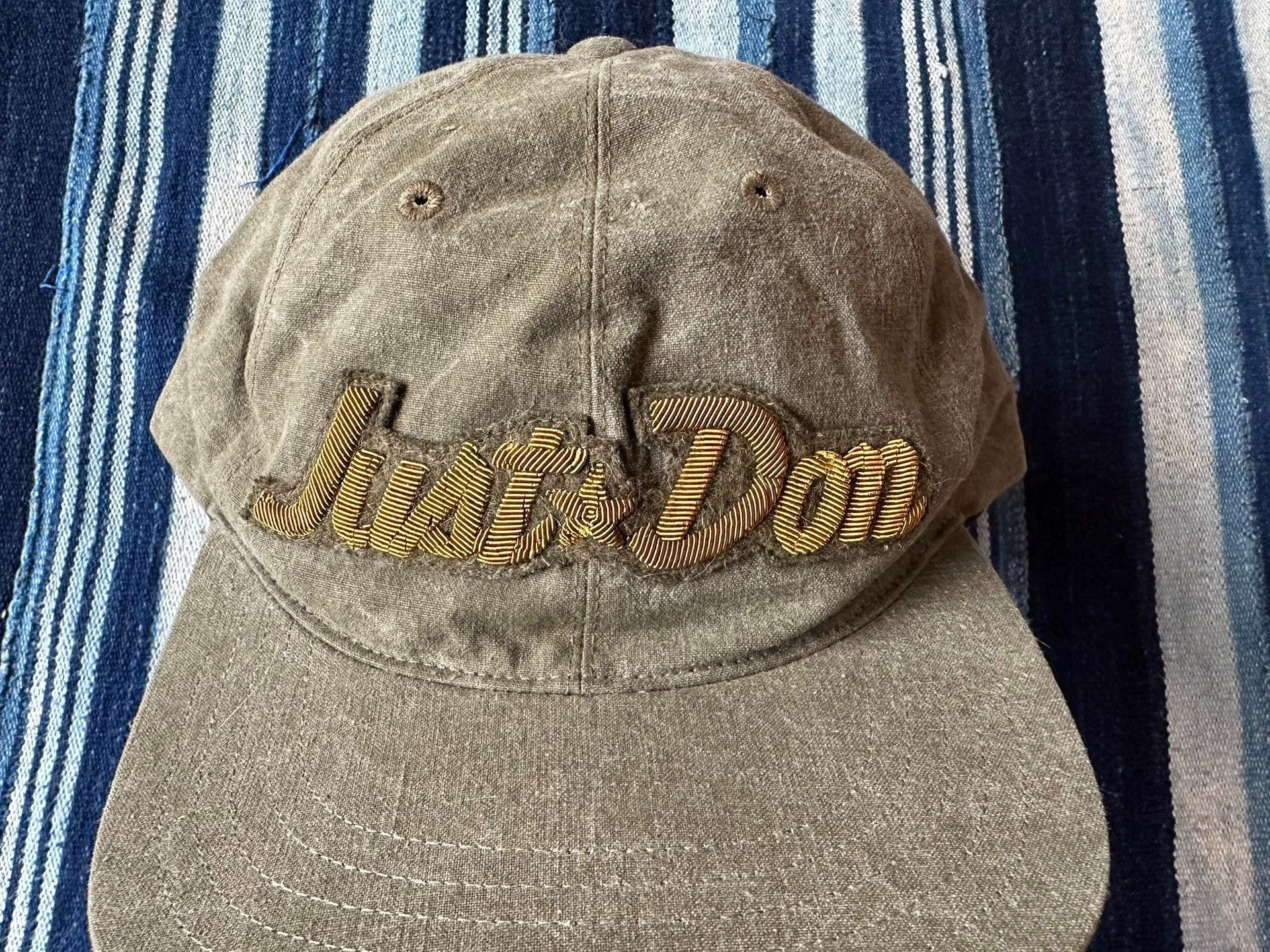 READYMADE Embroidered Cotton Baseball Cap Size ONE SIZE - 2 Thumbnail
