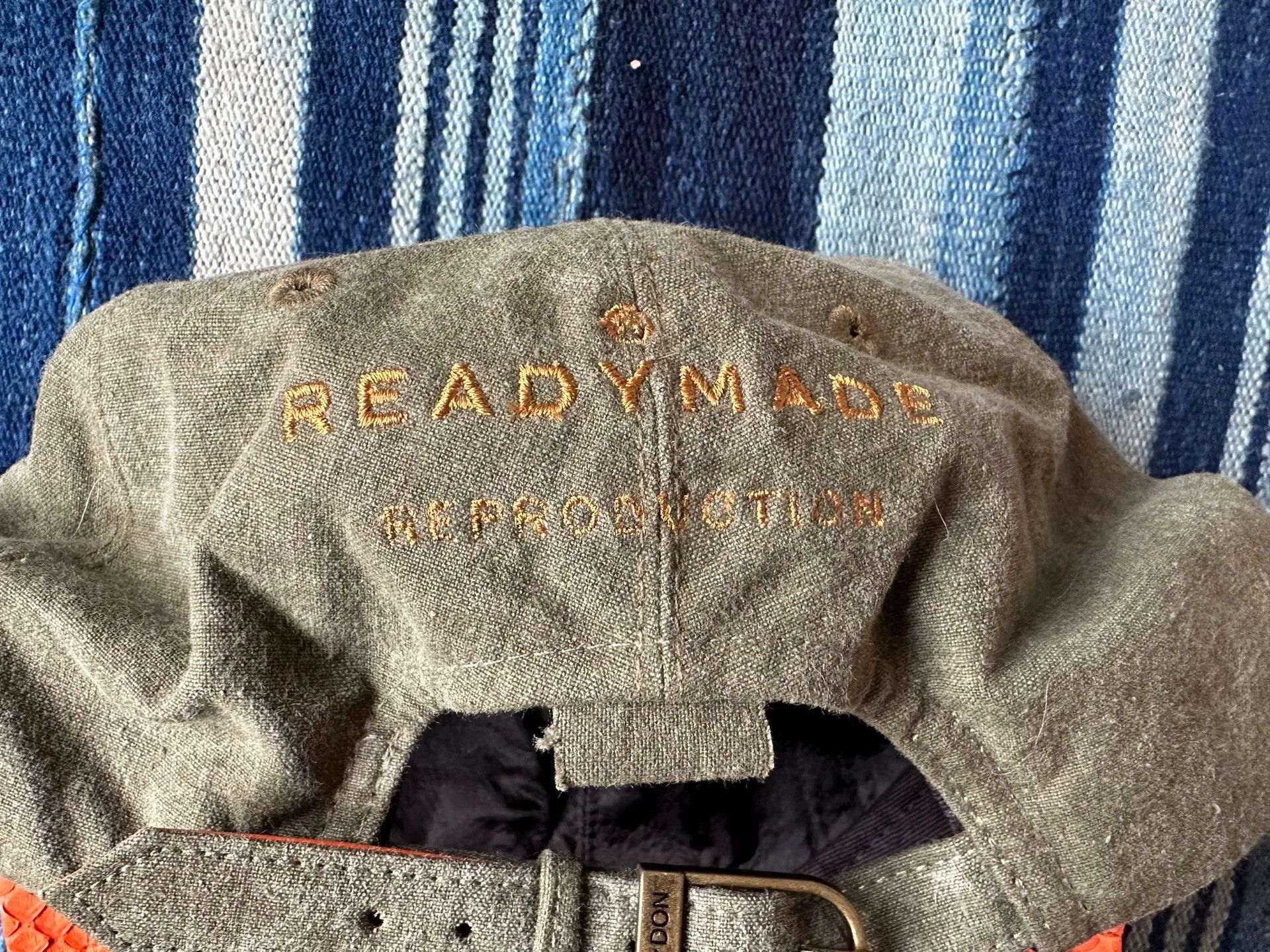 READYMADE Embroidered Cotton Baseball Cap Size ONE SIZE - 4 Thumbnail