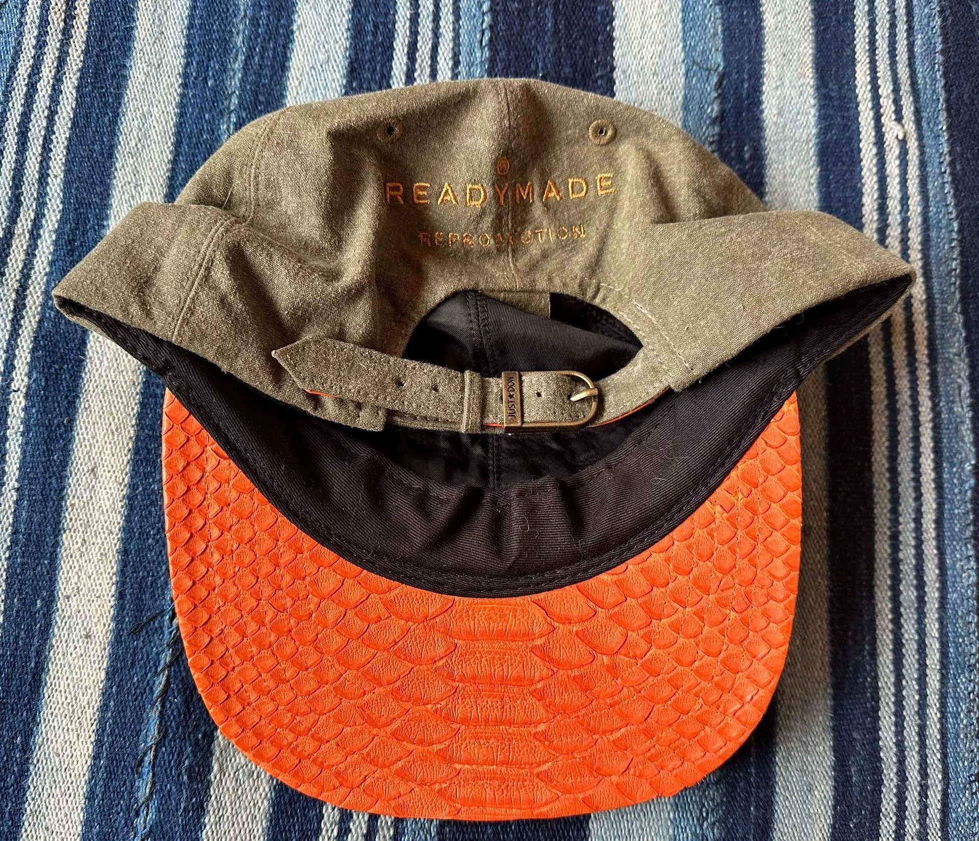 READYMADE Embroidered Cotton Baseball Cap Size ONE SIZE - 3 Thumbnail