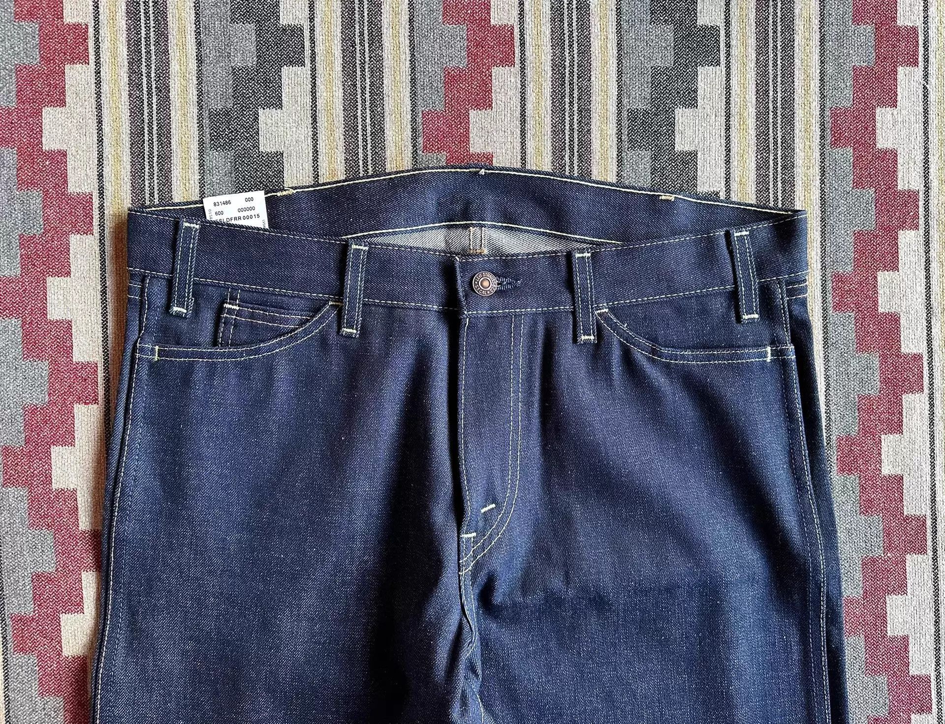 Levi's Blue Denim Pants - Size 34 Size US 34 / EU 50 - 3 Thumbnail