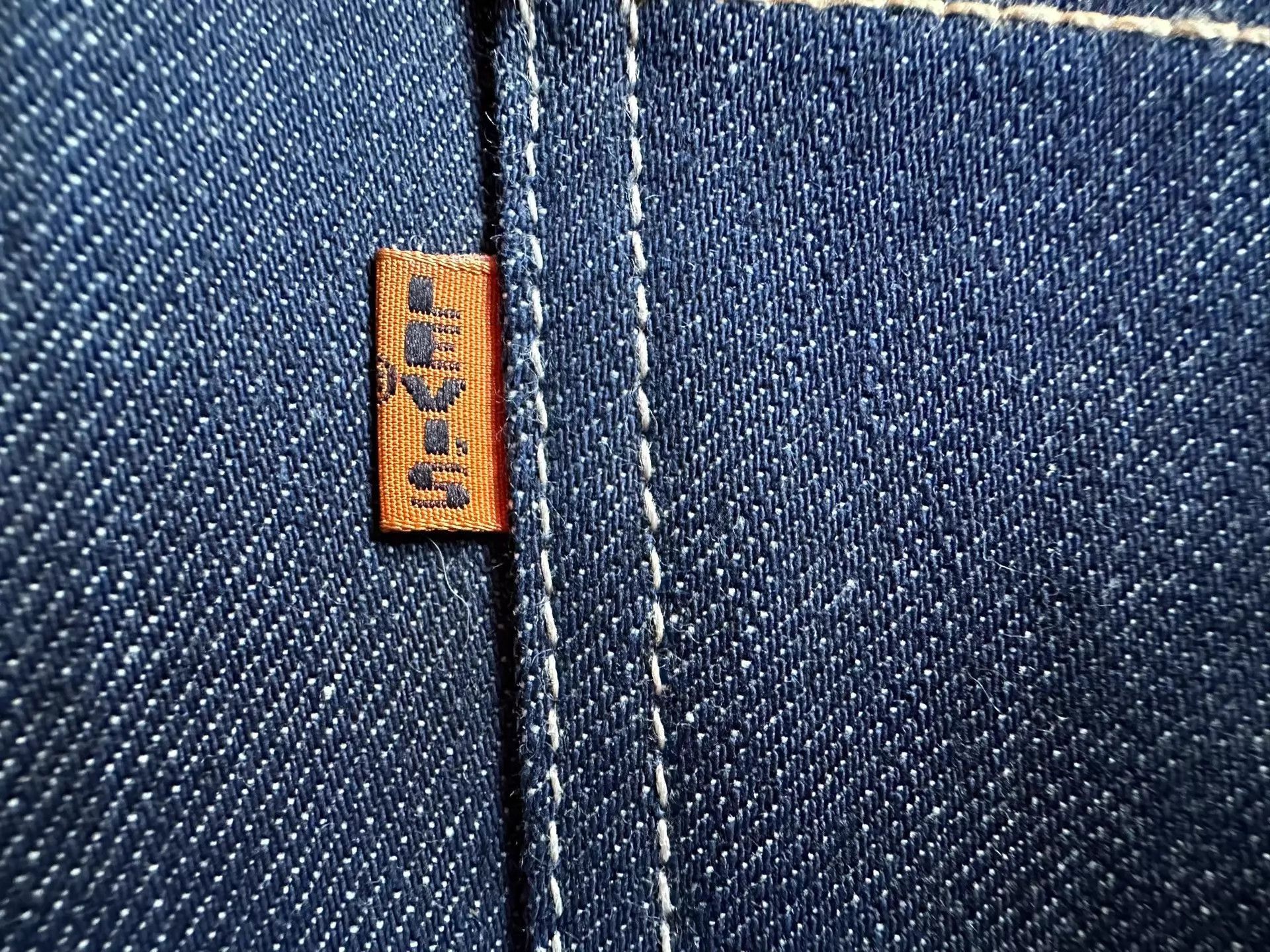 Levi's Blue Denim Pants - Size 34 Size US 34 / EU 50 - 8 Thumbnail