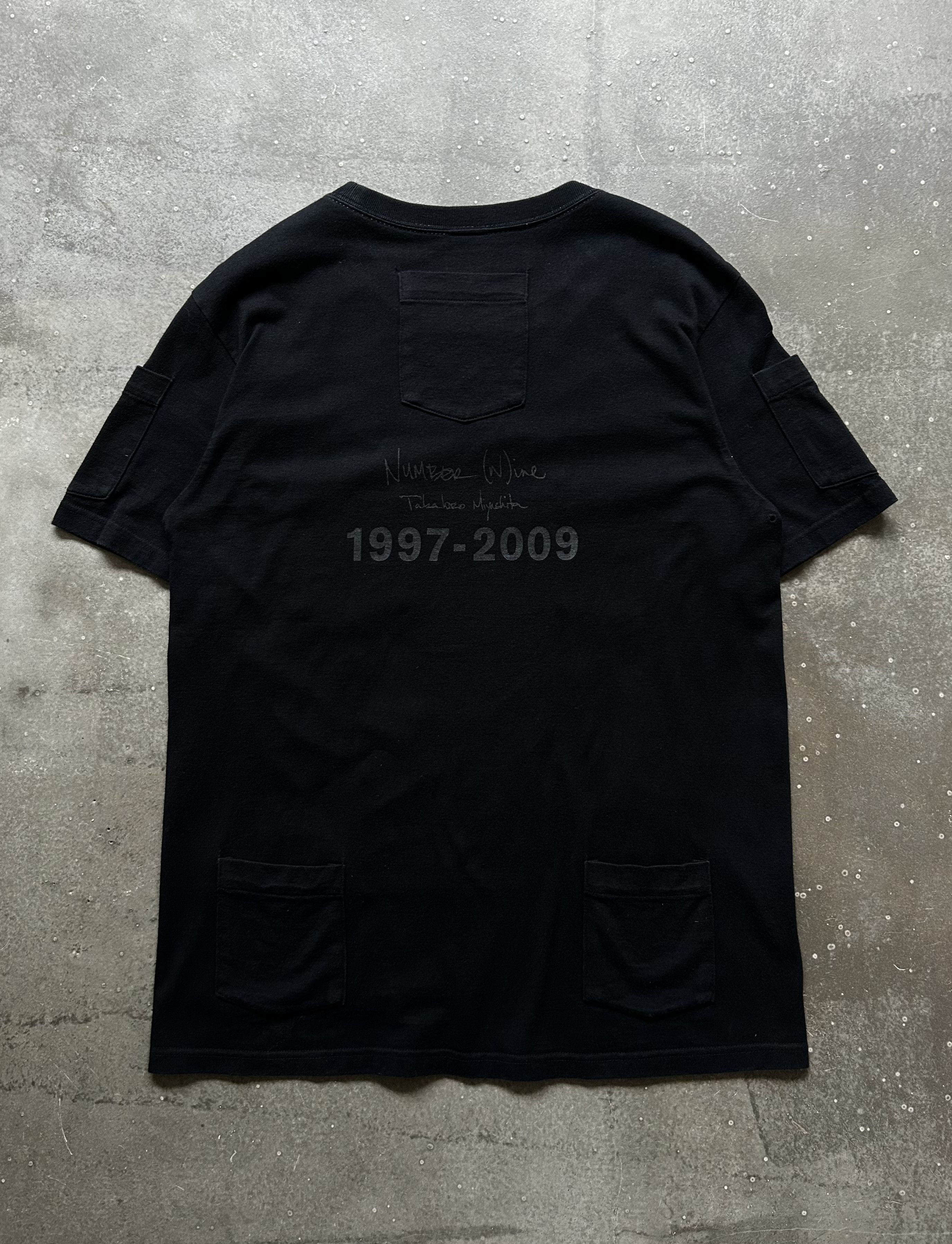 DEN IM by SIKI IM Number (N)ine 09ss Multi-Pocket Slogan Tee Size US L / EU 52-54 / 3 - 2 Thumbnail