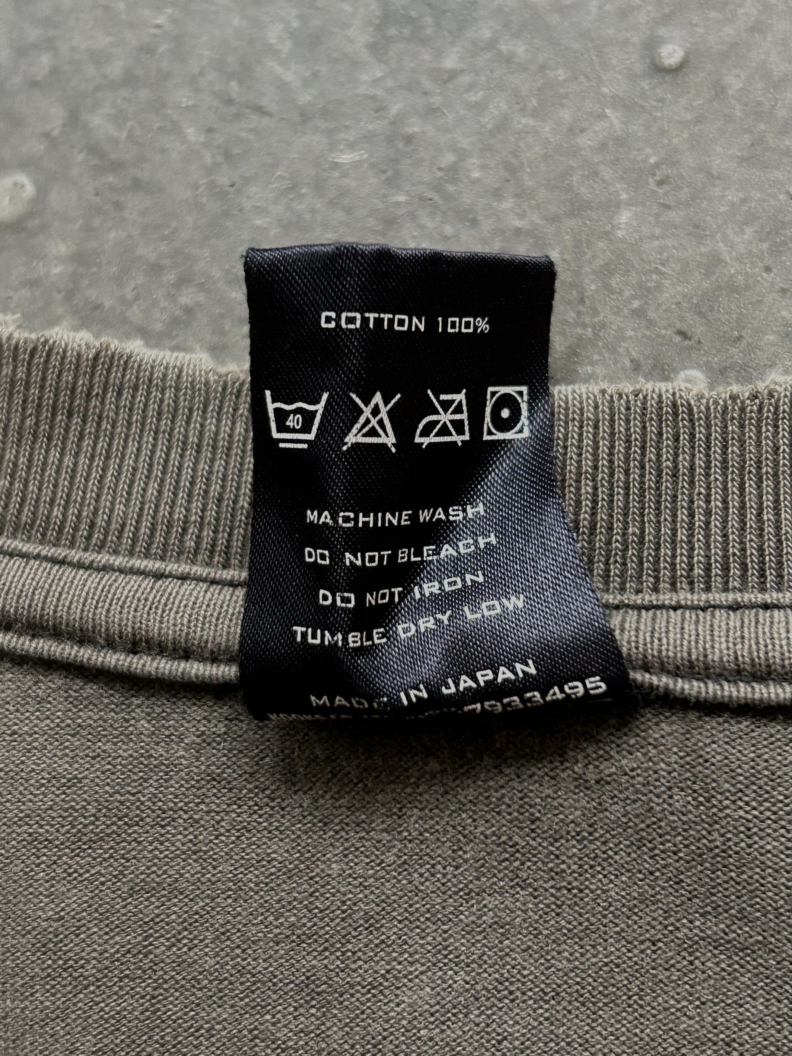DEN IM by SIKI IM Number (N)ine 04ss Slogan Distressed Tee Size US M / EU 48-50 / 2 - 9 Thumbnail