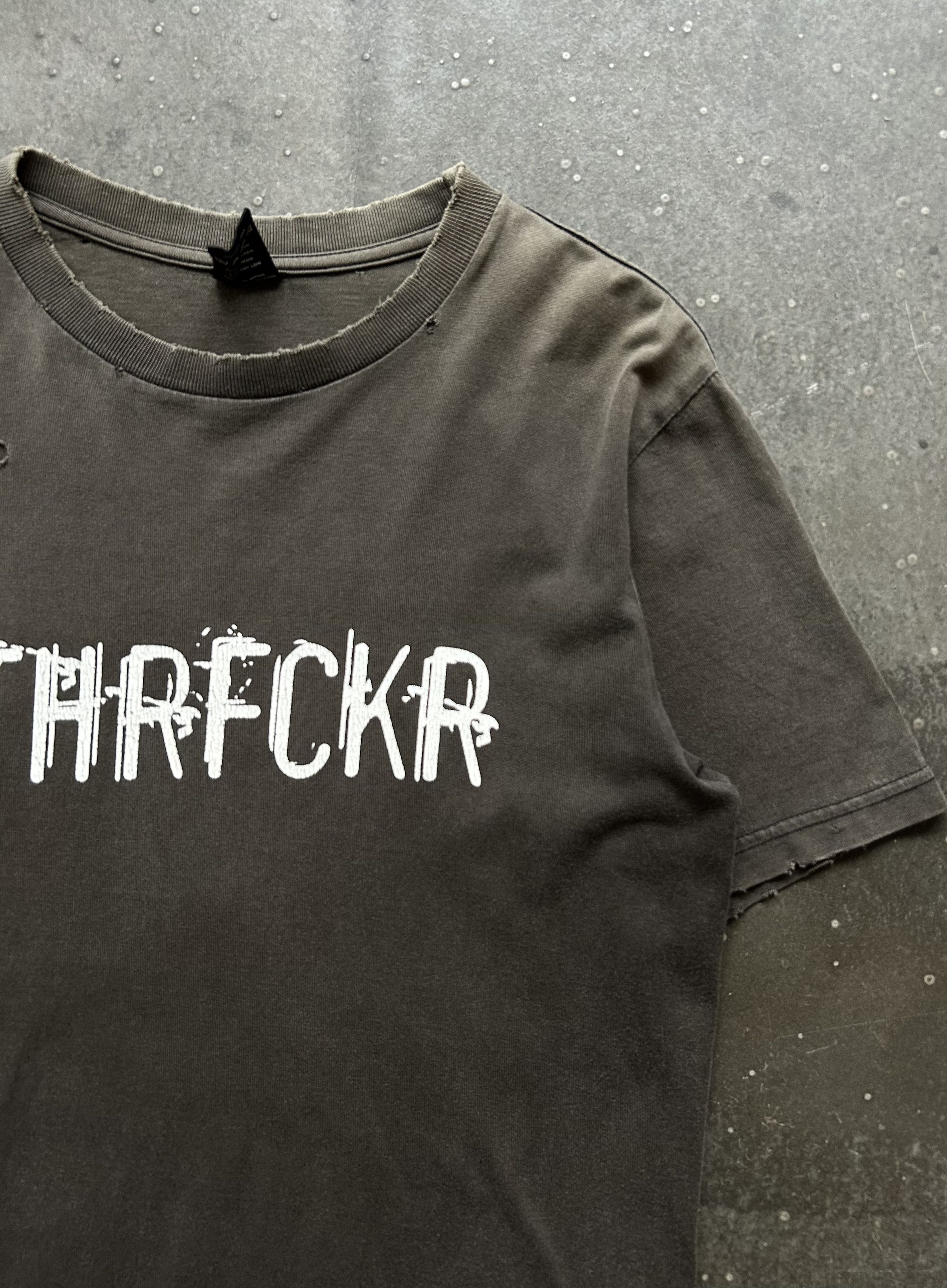 DEN IM by SIKI IM Number (N)ine 04ss Slogan Distressed Tee Size US M / EU 48-50 / 2 - 3 Thumbnail