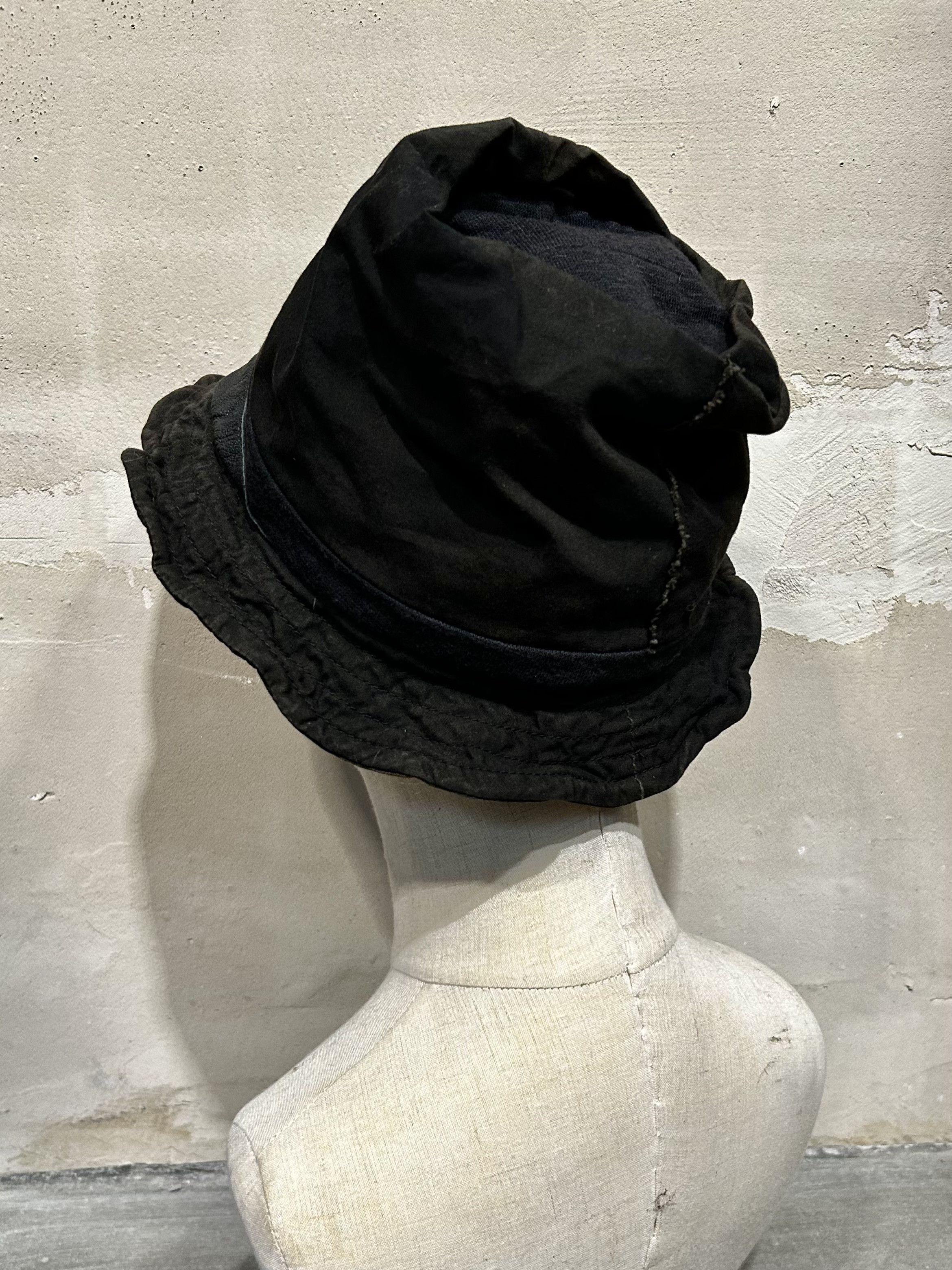 14th Addiction 14th Addiction Patchwork Leather Fedora Size ONE SIZE - 4 Thumbnail