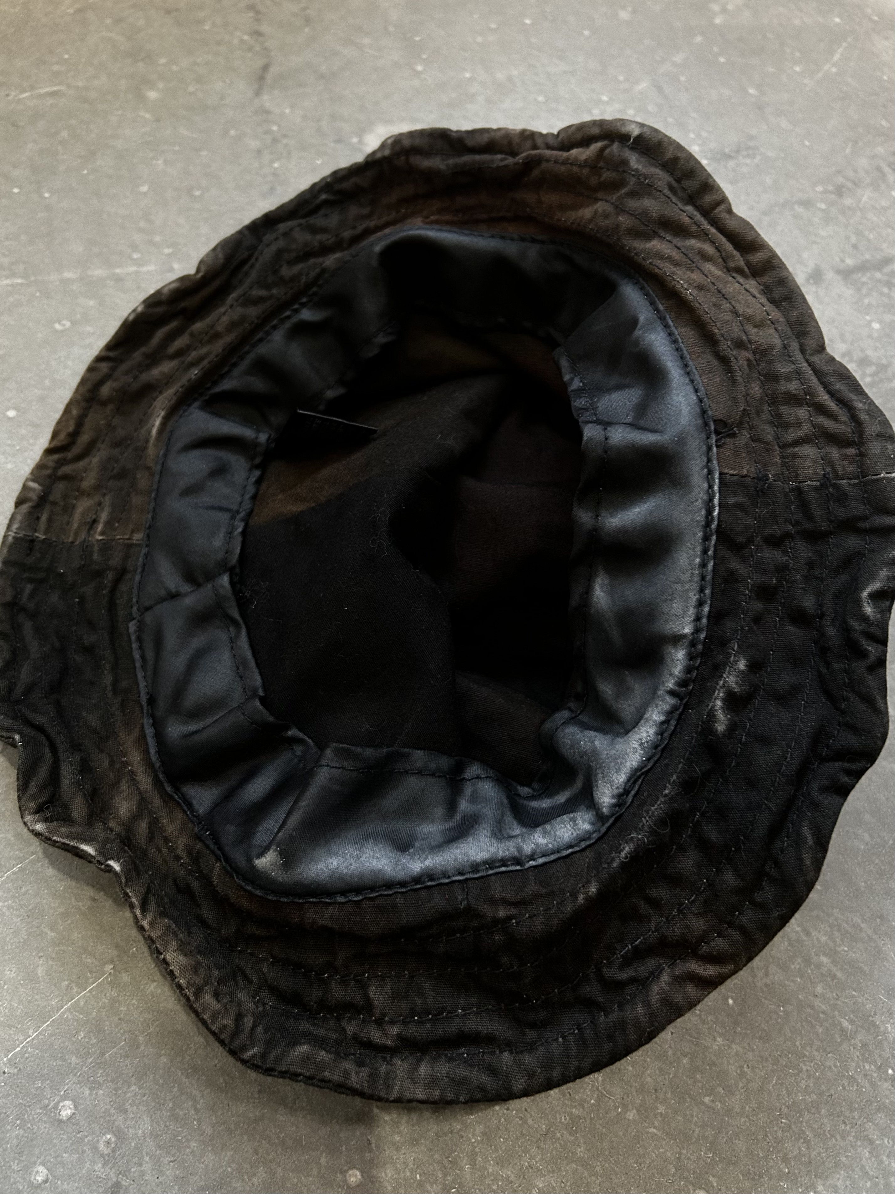 14th Addiction 14th Addiction Patchwork Leather Fedora Size ONE SIZE - 8 Thumbnail