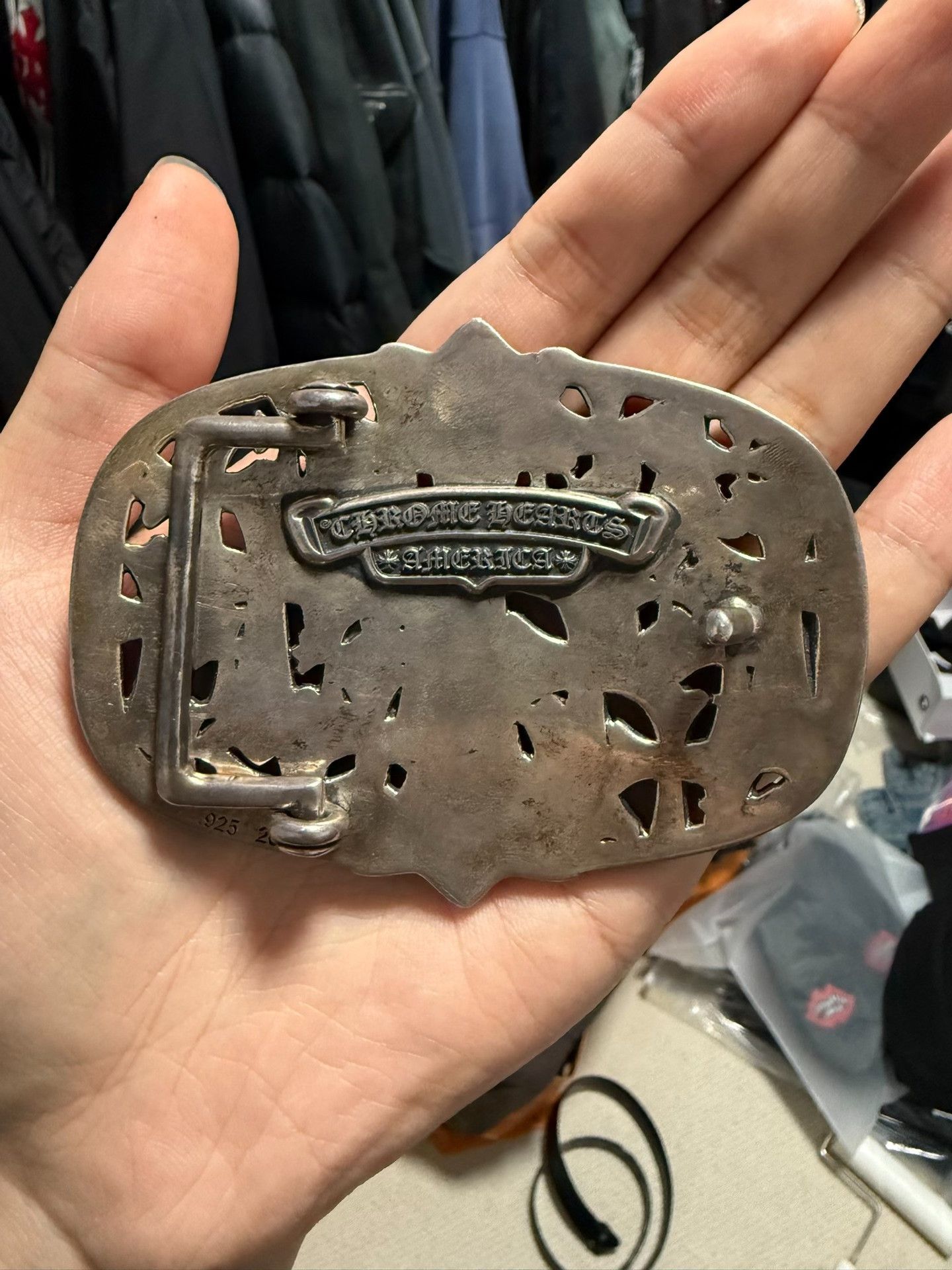 Chrome Hearts Chrome Hearts Tombstone Belt Buckle Size ONE SIZE - 2 Thumbnail