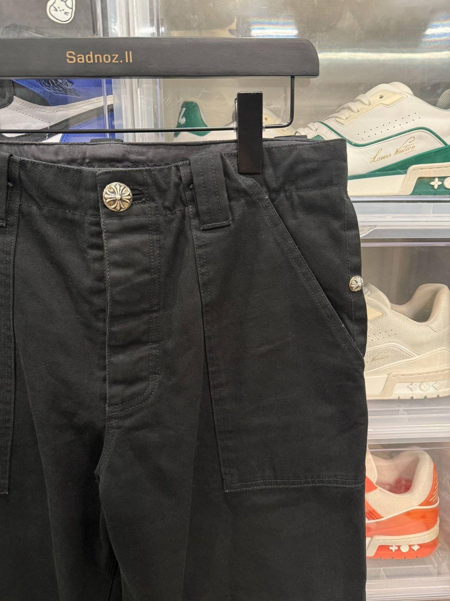 Chrome Hearts Chrome Hearts Carpenter Cargo Pants Size US 30 / EU 46 - 2 Thumbnail