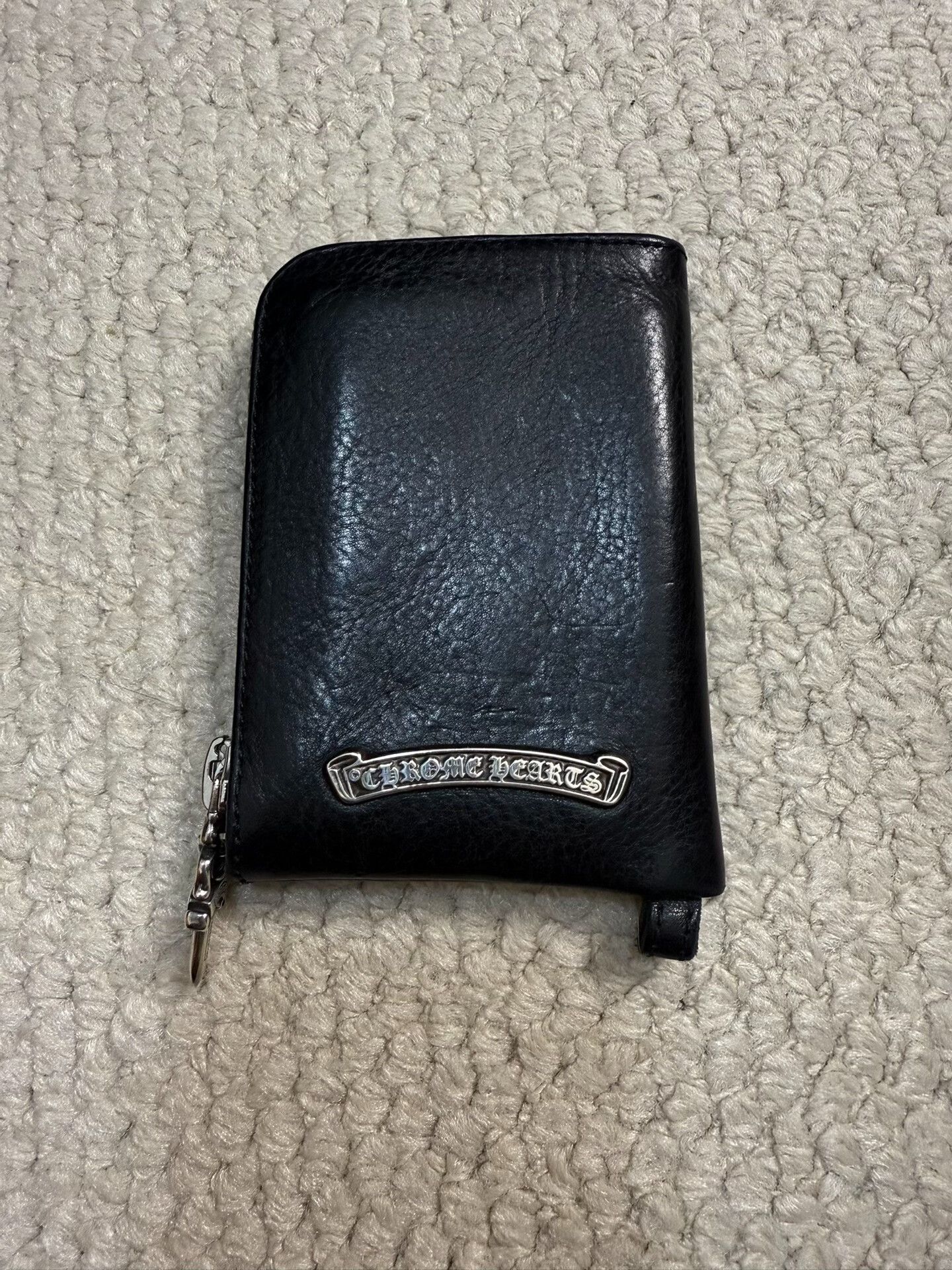 Chrome Hearts Chrome Hearts Cross Leather Zipper Coin Purse Size ONE SIZE - 2 Thumbnail
