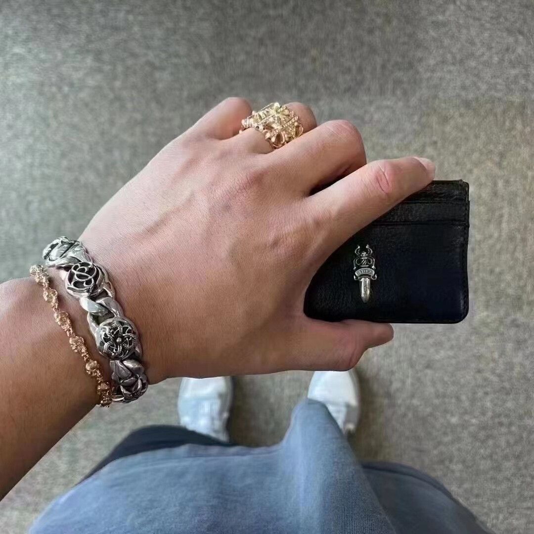 Chrome Hearts Chrome Hearts Silver Accessory Card Holder Size ONE SIZE - 4 Thumbnail