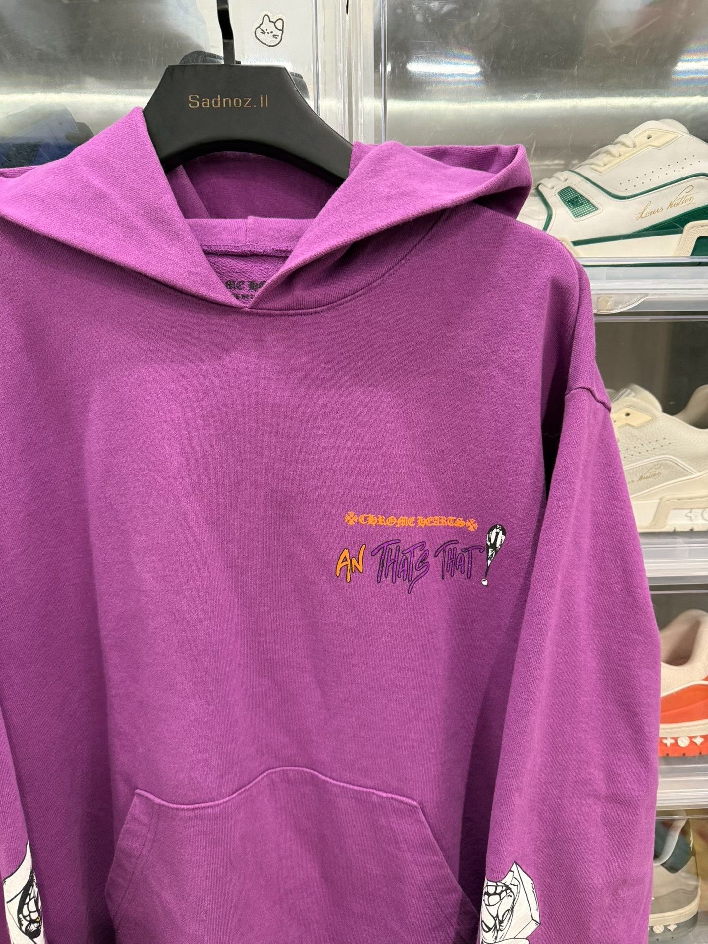 Chrome Hearts Chrome Hearts Mattyboy Purple Graffiti Hoodie Size US XL / EU 56 / 4 - 2 Thumbnail