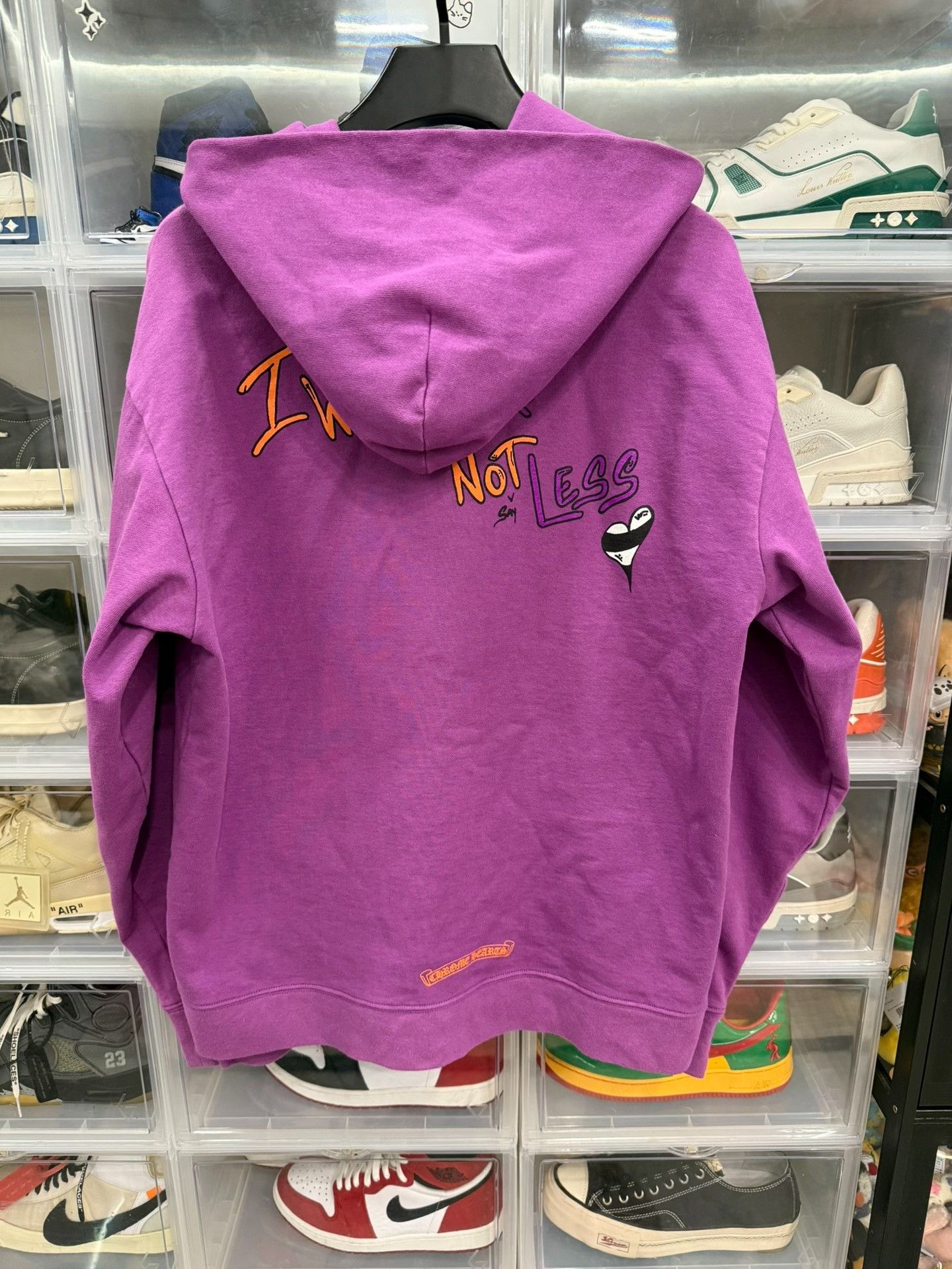 Chrome Hearts Chrome Hearts Mattyboy Purple Graffiti Hoodie Size US XL / EU 56 / 4 - 3 Thumbnail