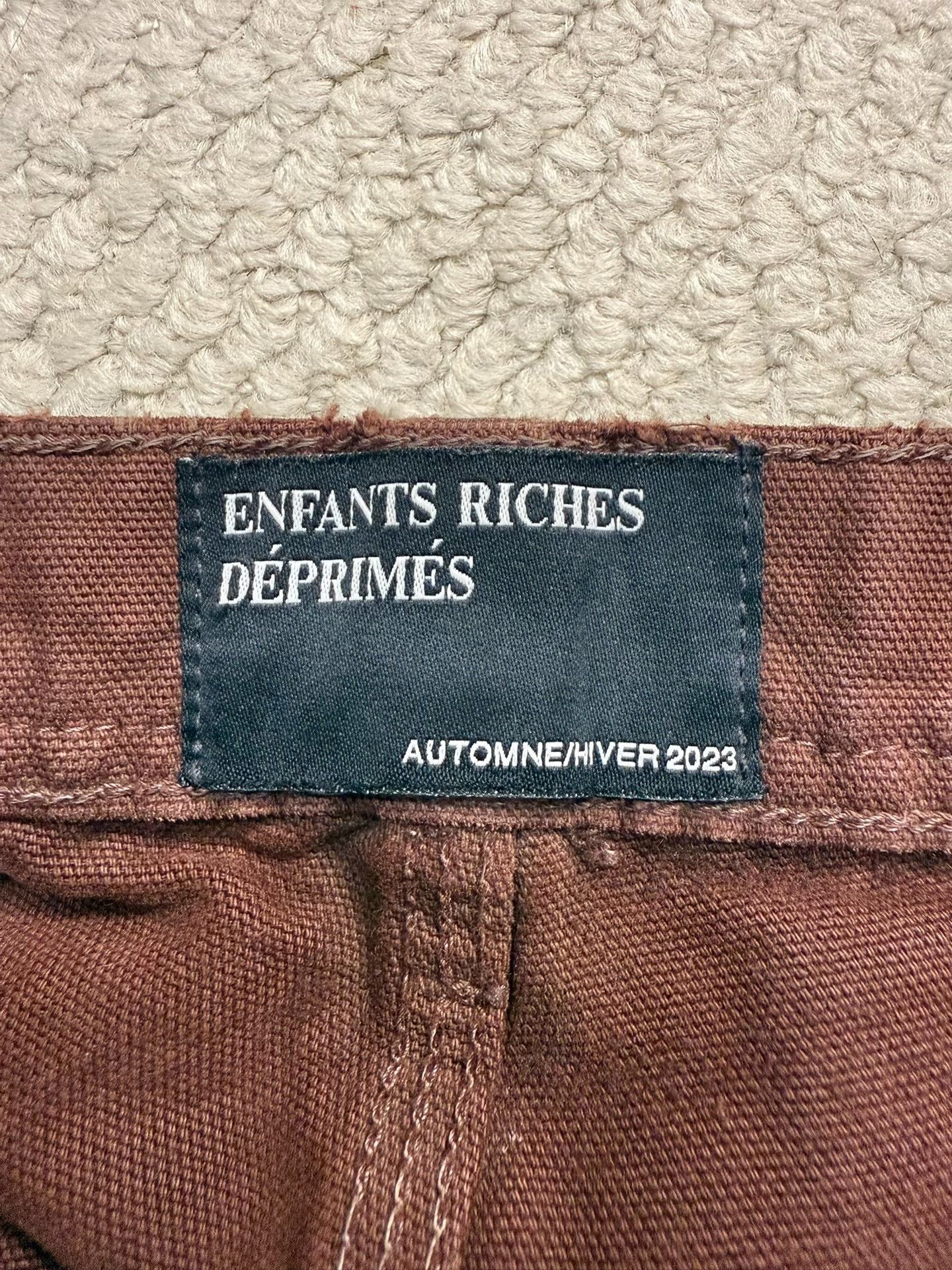 Enfants Riches Deprimes ERD 23FW Distressed Safety Pin Cargo Pants Size US 34 / EU 50 - 5 Thumbnail