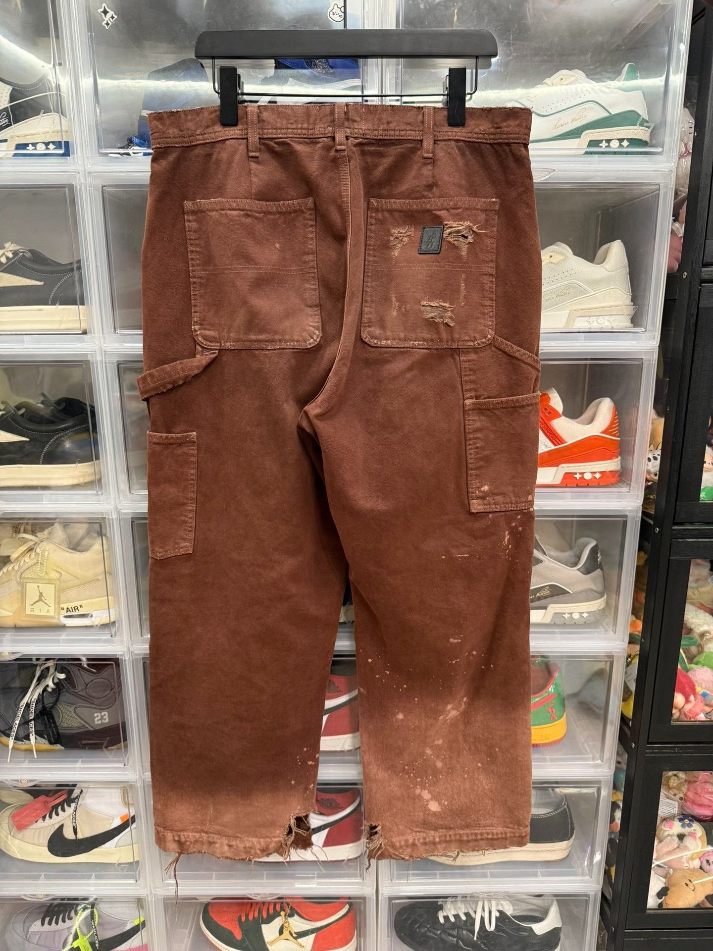 Enfants Riches Deprimes ERD 23FW Distressed Safety Pin Cargo Pants Size US 34 / EU 50 - 3 Thumbnail