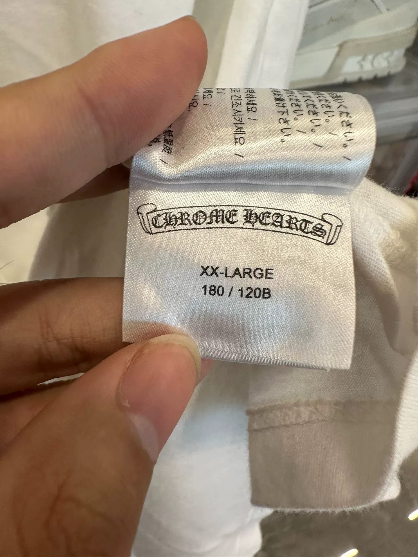 Chrome Hearts Chrome Hearts White Cross Short Sleeve Size US XXL / EU 58 / 5 - 6 Thumbnail