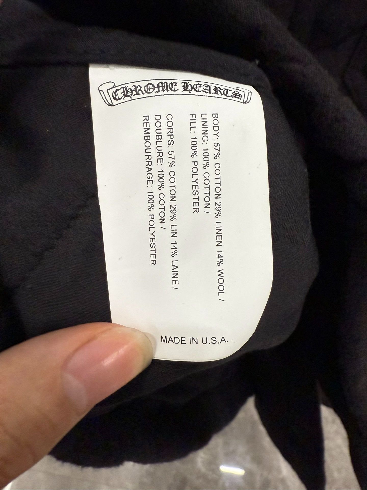 Chrome Hearts Chrome Hearts Workdog Shirt Jacket XL Size US XL / EU 56 / 4 - 5 Thumbnail
