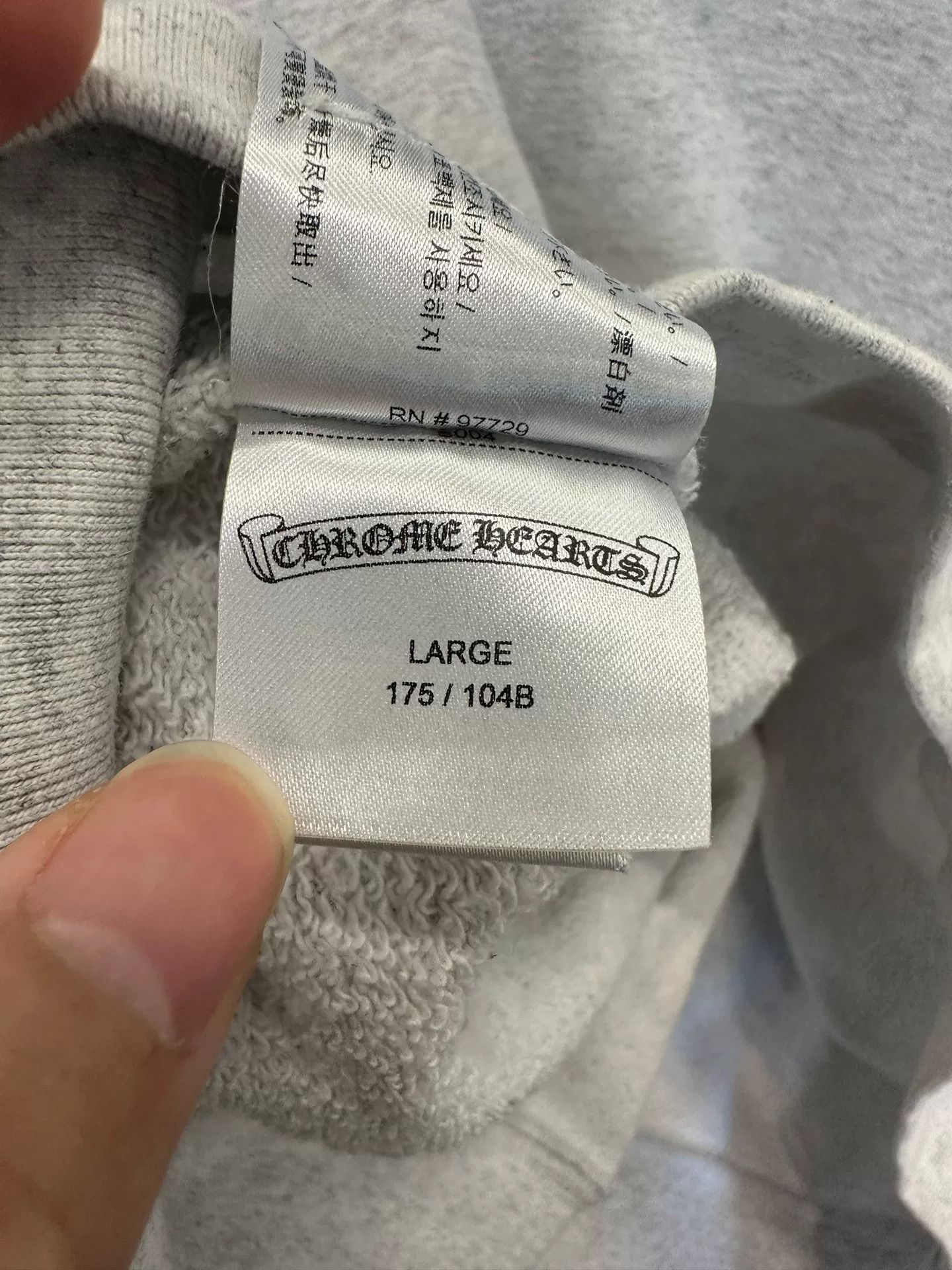 Chrome Hearts Chrome Hearts Mattyboy Graffiti Gray Crewneck Size US L / EU 52-54 / 3 - 5 Thumbnail