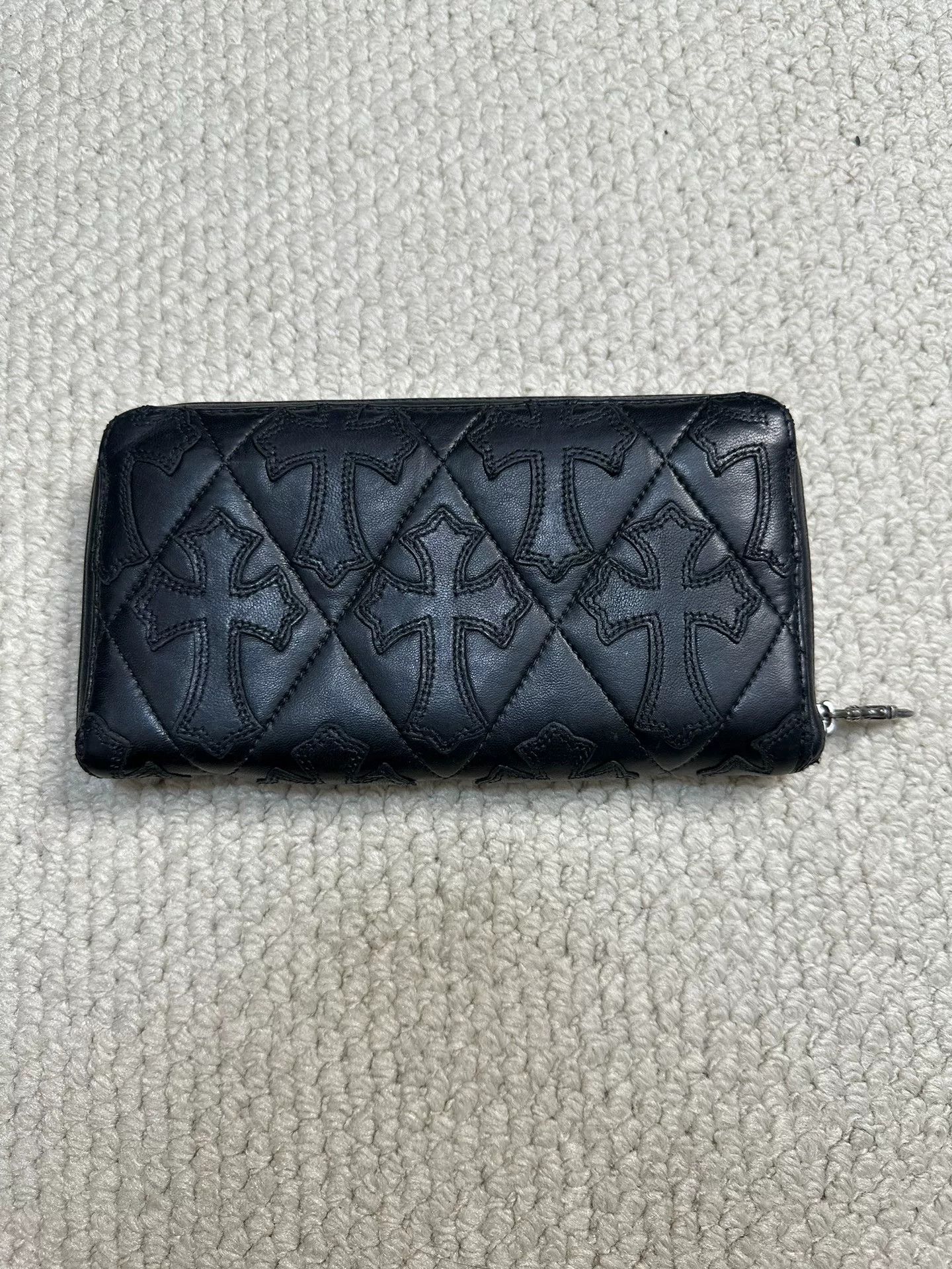 Chrome Hearts Chrome Hearts Full Cross Leather Wallet Size ONE SIZE - 2 Thumbnail