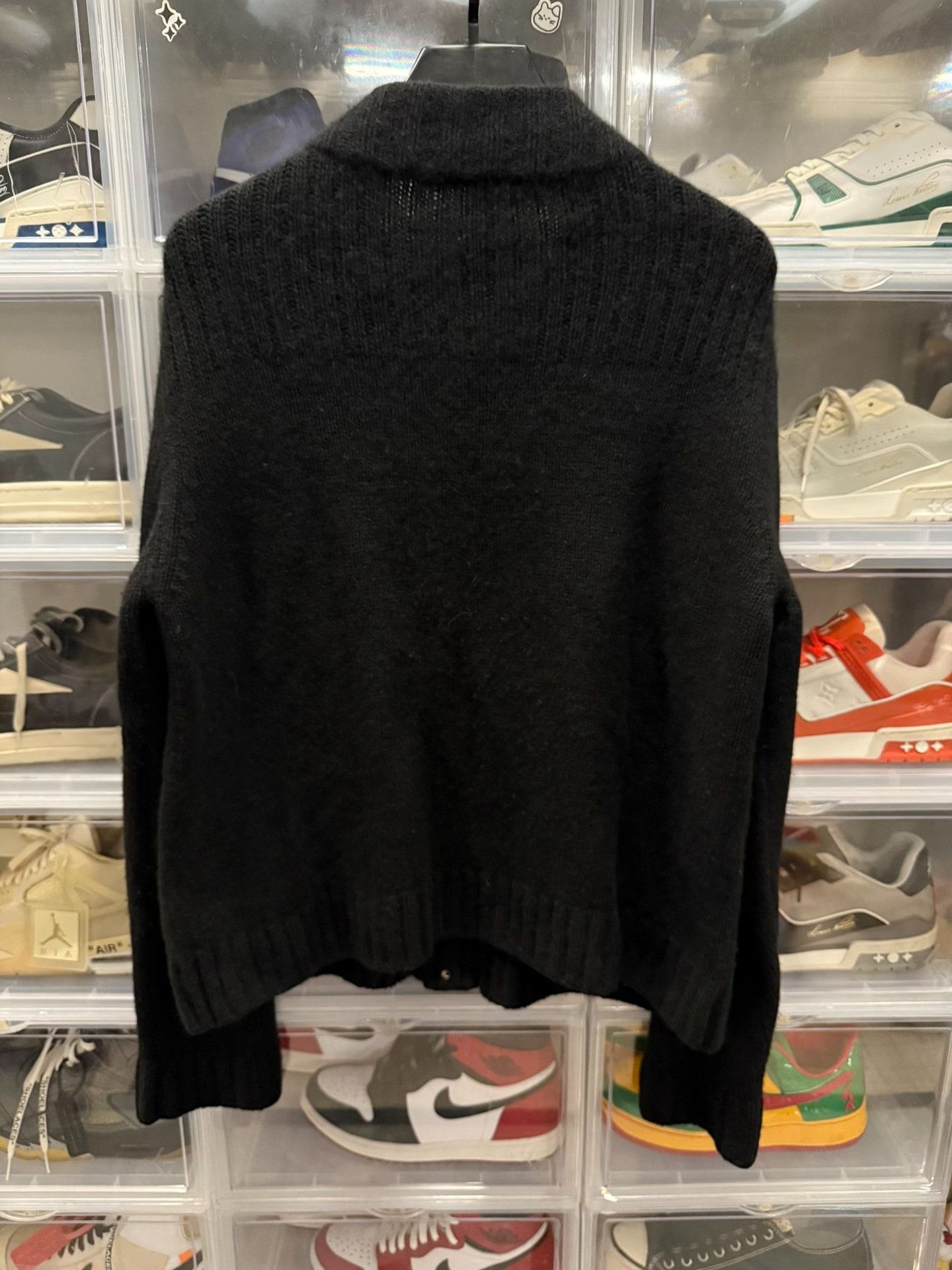 Chrome Hearts Chrome Hearts Black Cashmere Cardigan XL Size US XL / EU 56 / 4 - 3 Thumbnail