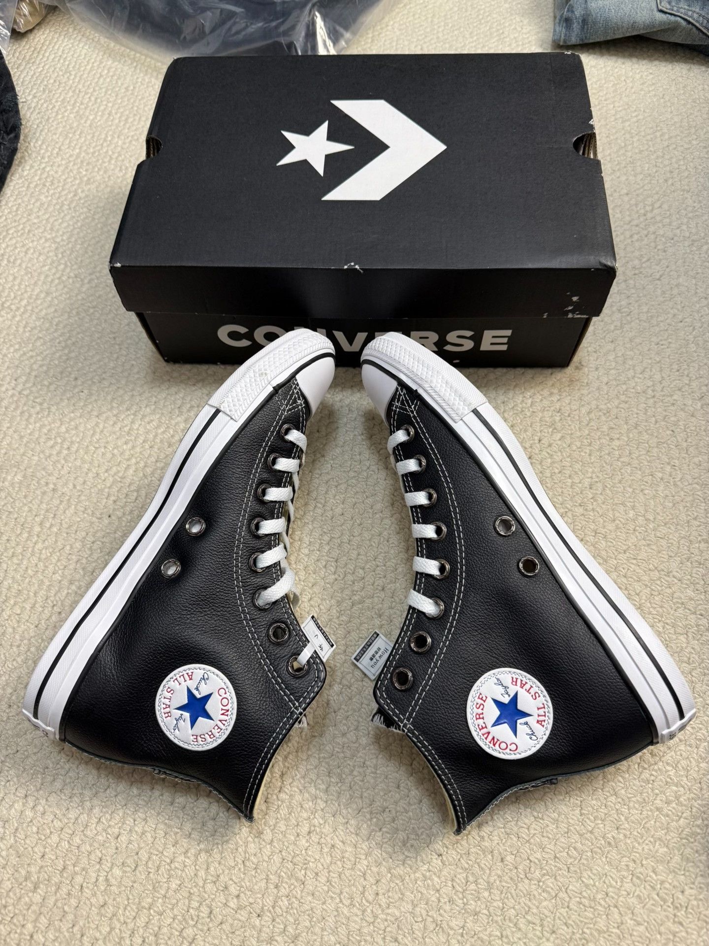 Chrome Hearts Chrome Hearts Converse Leather All Star Size US 10 / EU 43 - 6 Thumbnail
