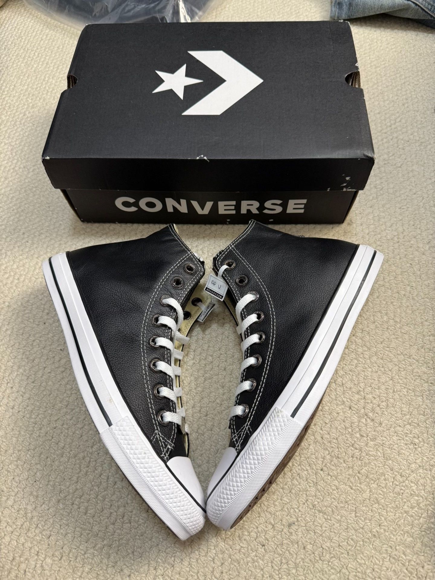 Chrome Hearts Chrome Hearts Converse Leather All Star Size US 10 / EU 43 - 5 Thumbnail