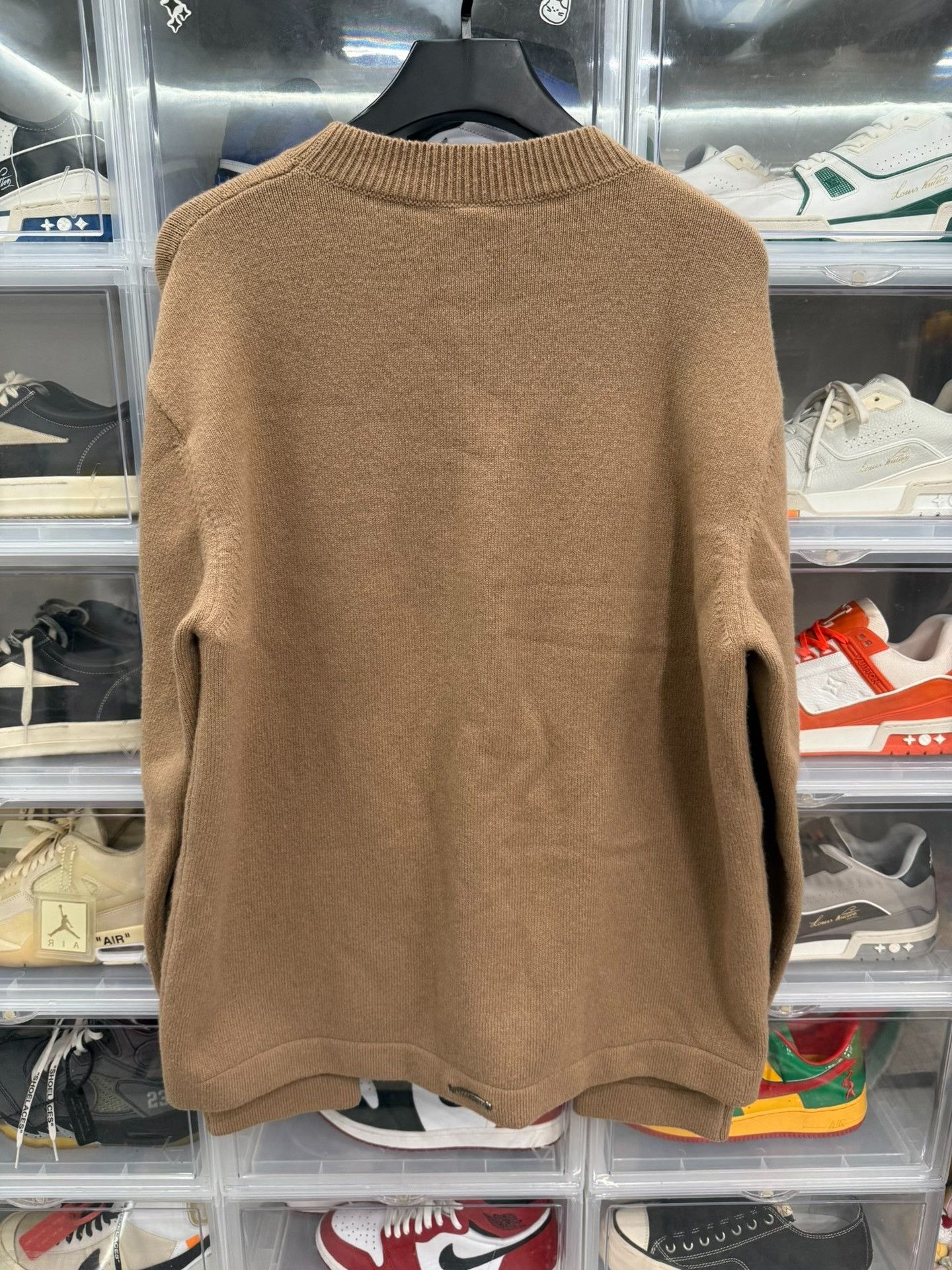 Chrome Hearts Chrome Hearts Brown Cashmere Sweater Size US L / EU 52-54 / 3 - 3 Thumbnail