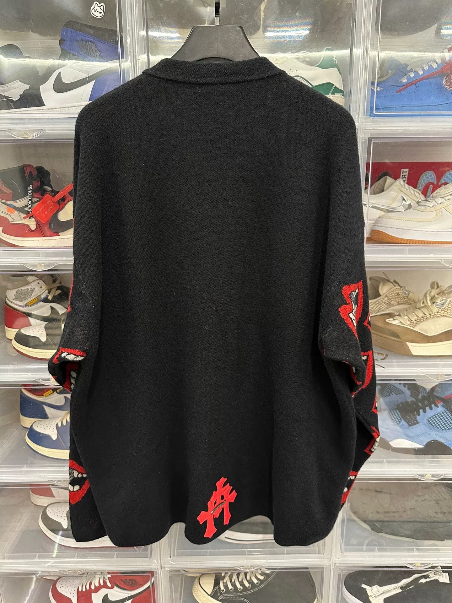 Chrome Hearts Chrome Hearts Mattyboy Red Cross Sweater Size US XL / EU 56 / 4 - 3 Thumbnail