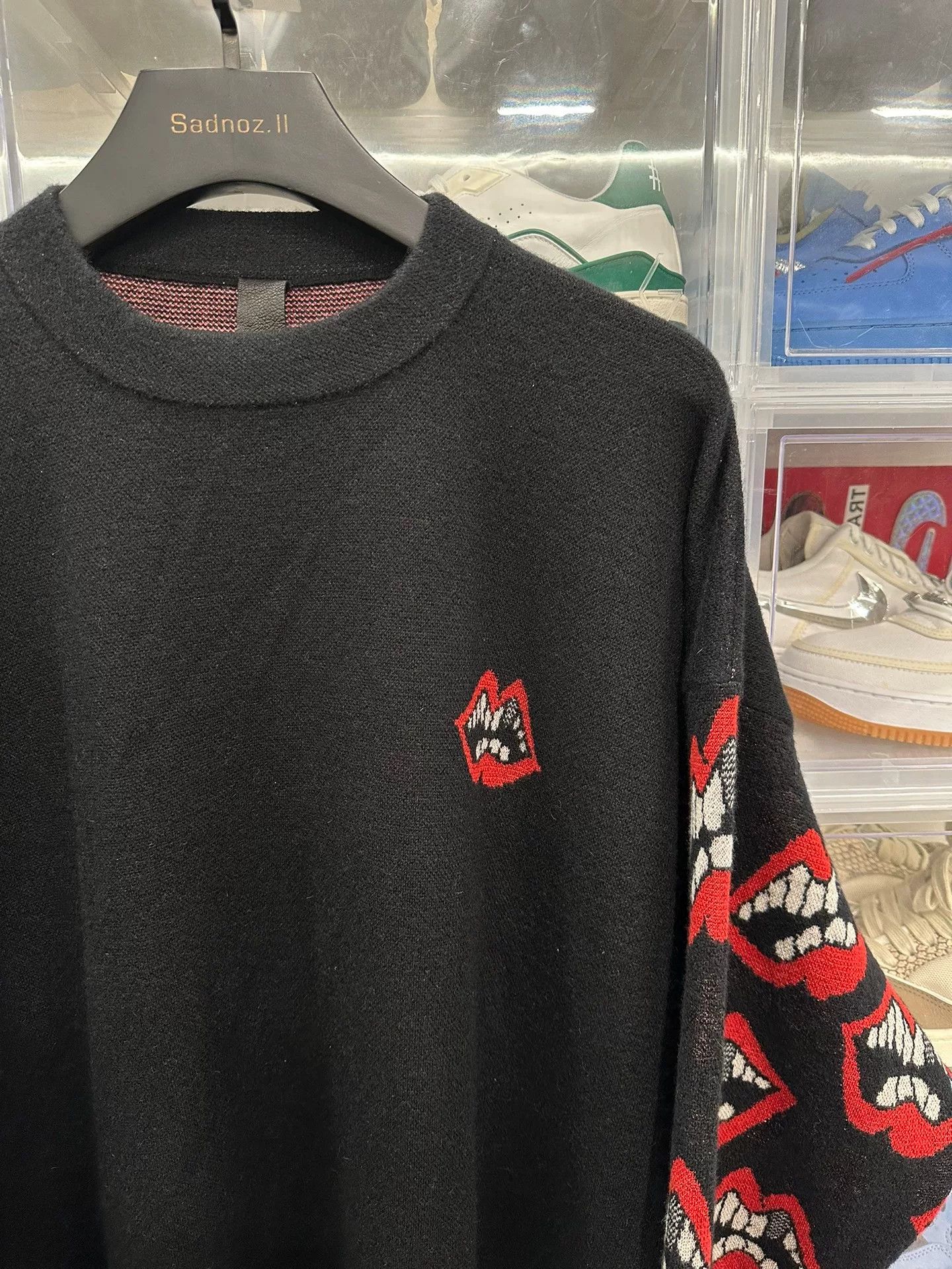Chrome Hearts Chrome Hearts Mattyboy Red Cross Sweater Size US XL / EU 56 / 4 - 2 Thumbnail