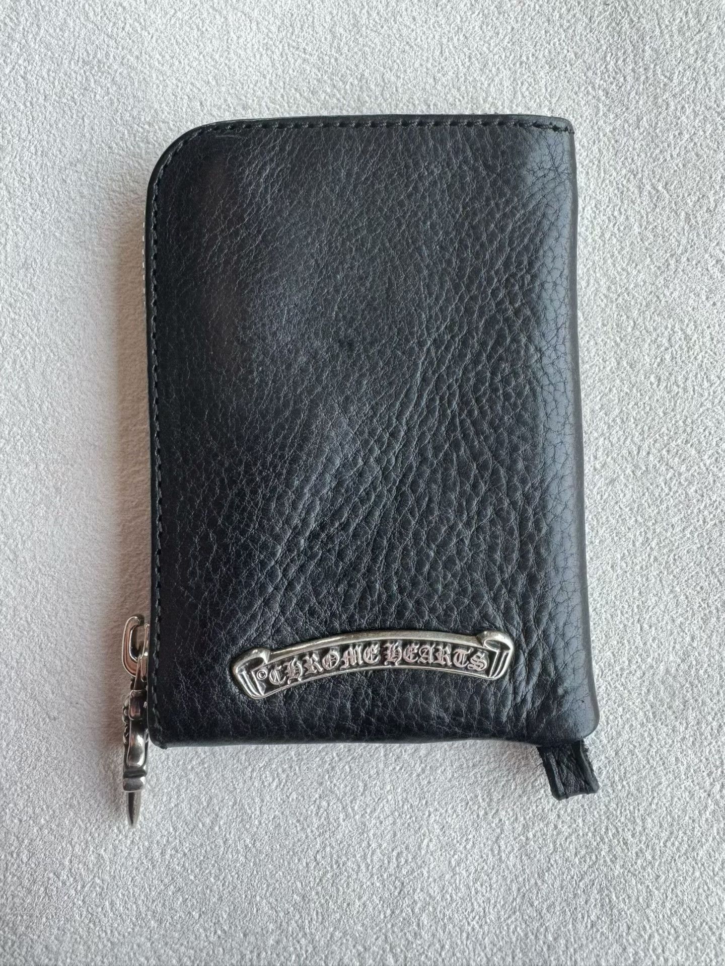 Chrome Hearts Chrome Hearts Cross Leather Sword Zip Coin Purse Size ONE SIZE - 2 Thumbnail