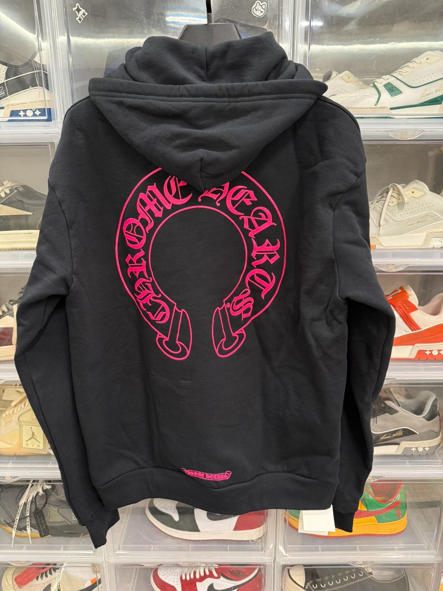 Chrome Hearts Chrome Hearts Pink Vine Horseshoe Zip Hoodie Size US S / EU 44-46 / 1 - 3 Thumbnail