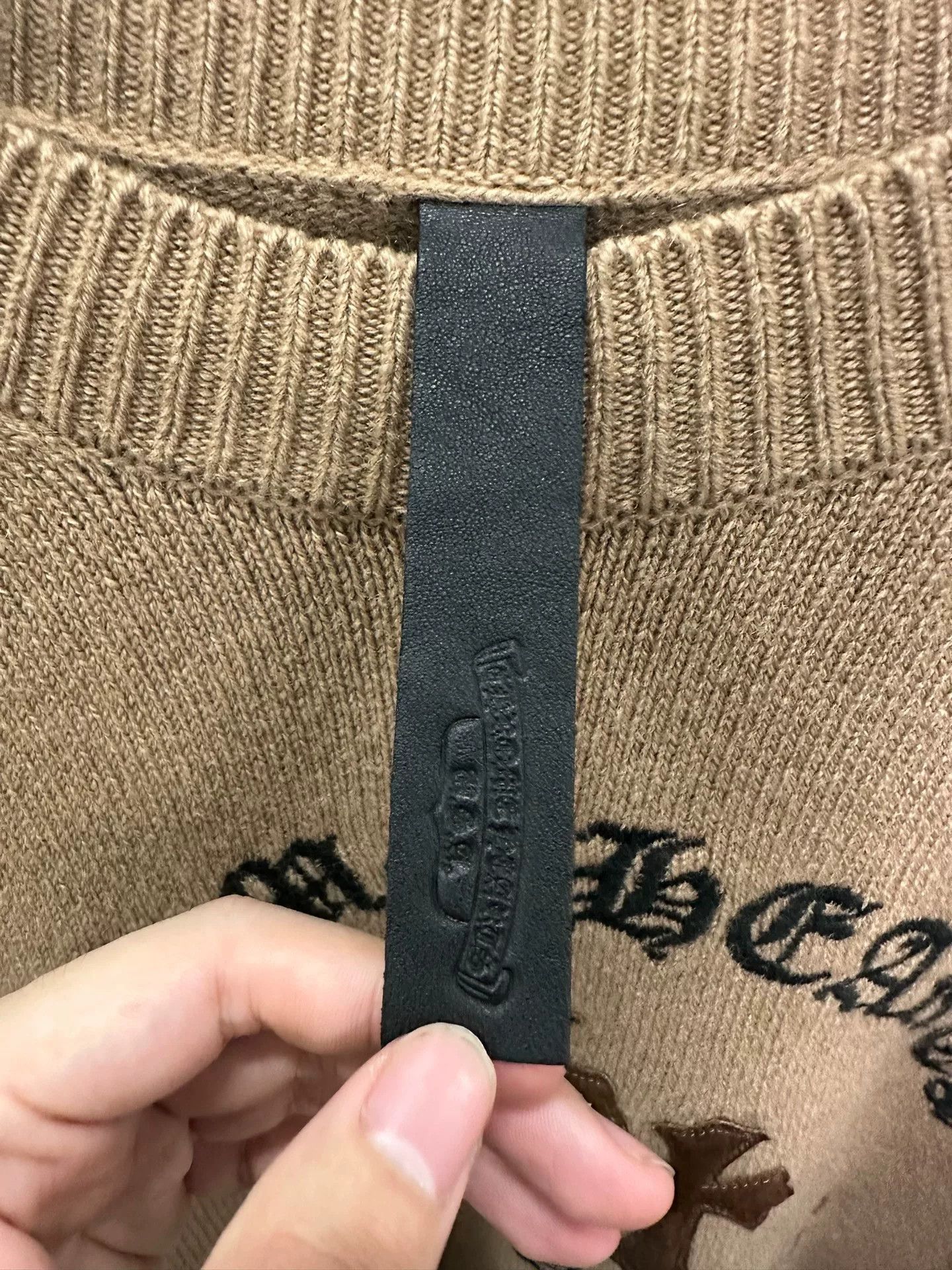 Chrome Hearts Chrome Hearts Cross Cashmere Sweater Size US XL / EU 56 / 4 - 3 Thumbnail
