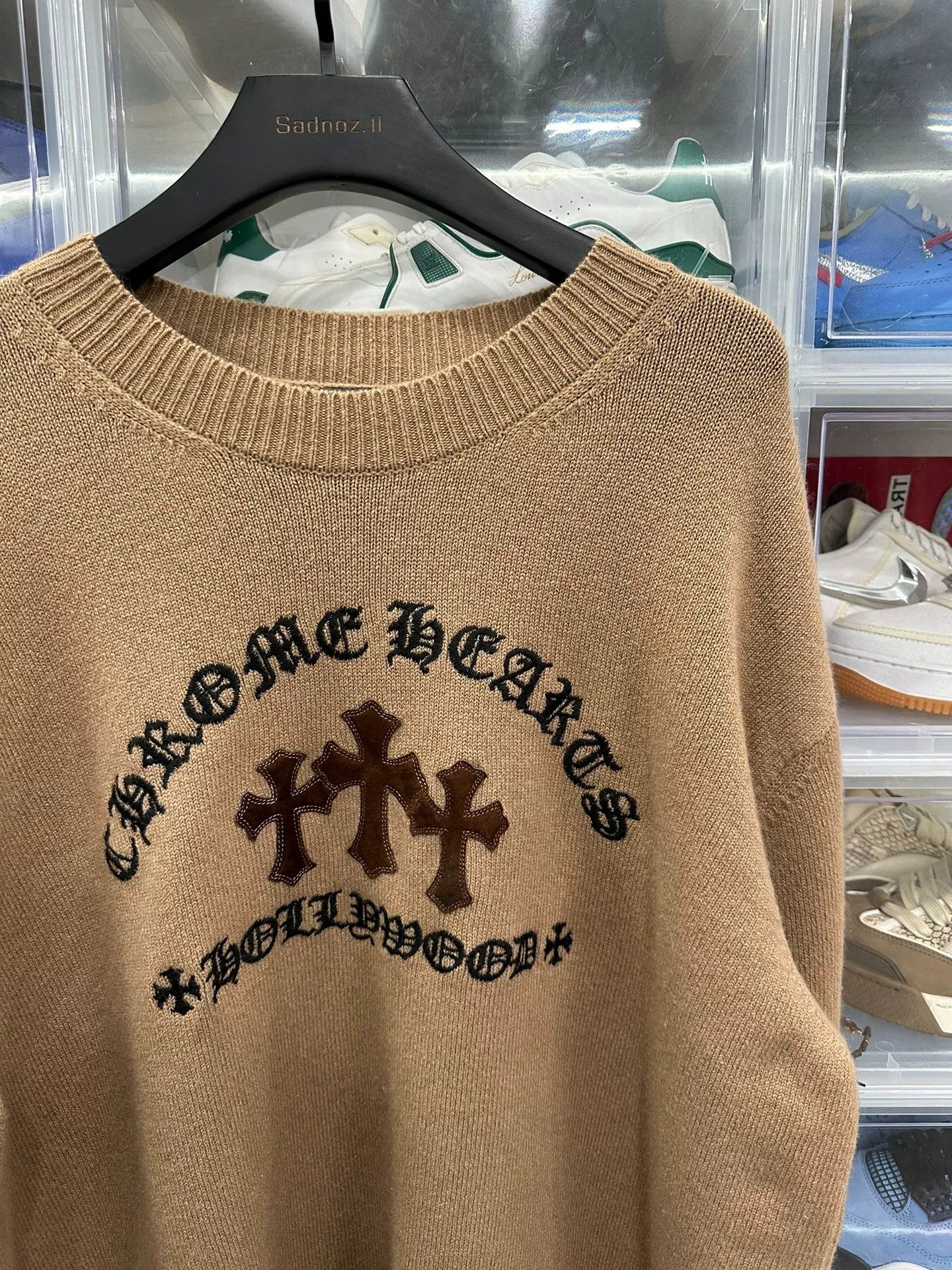 Chrome Hearts Chrome Hearts Cross Cashmere Sweater Size US XL / EU 56 / 4 - 2 Thumbnail