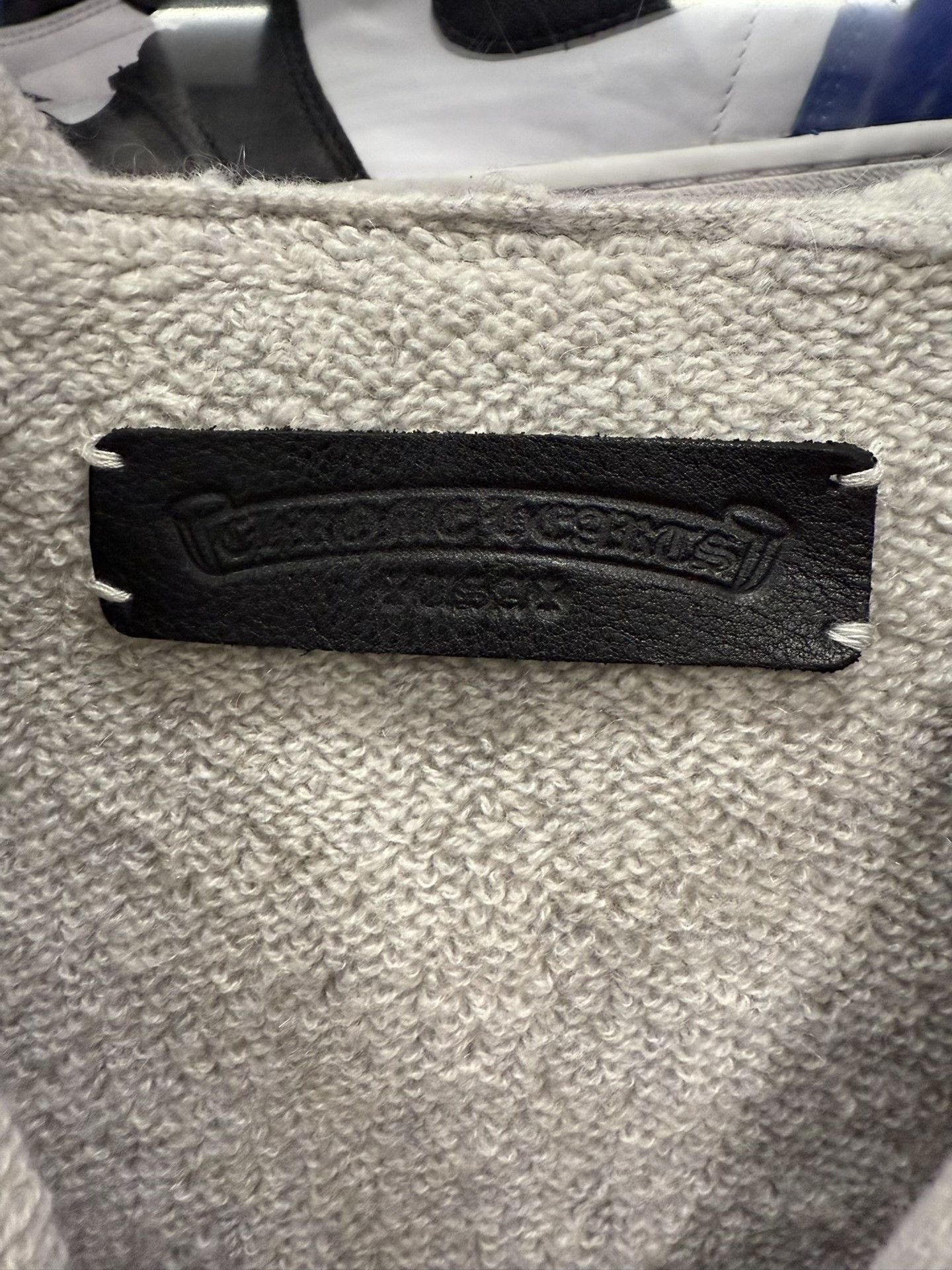 Chrome Hearts Chrome Hearts Gray Cashmere Zip Hoodie Size US L / EU 52-54 / 3 - 4 Thumbnail