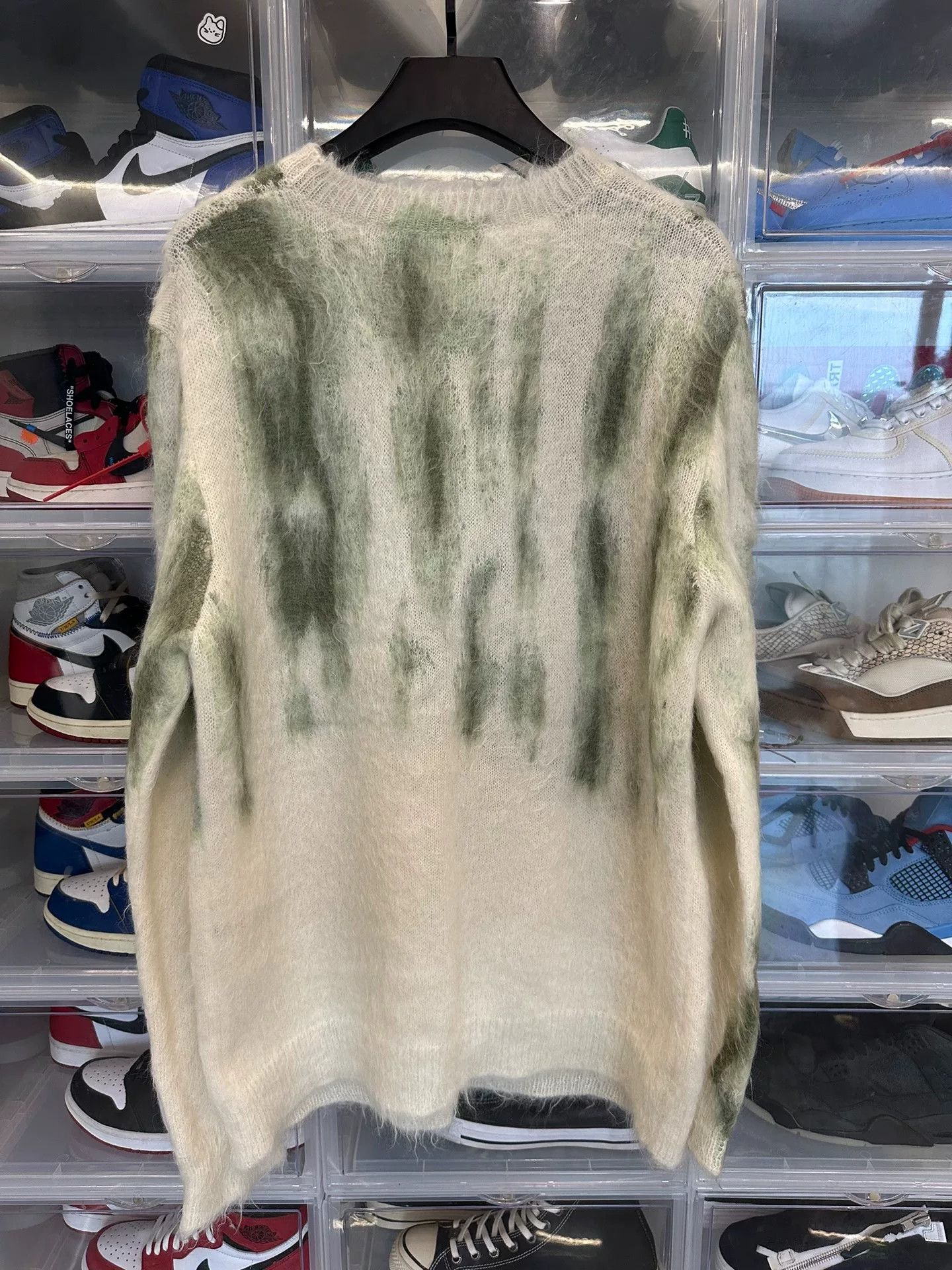 Louis Vuitton Louis Vuitton Mohair White Green Sweater Size US M / EU 48-50 / 2 - 3 Thumbnail