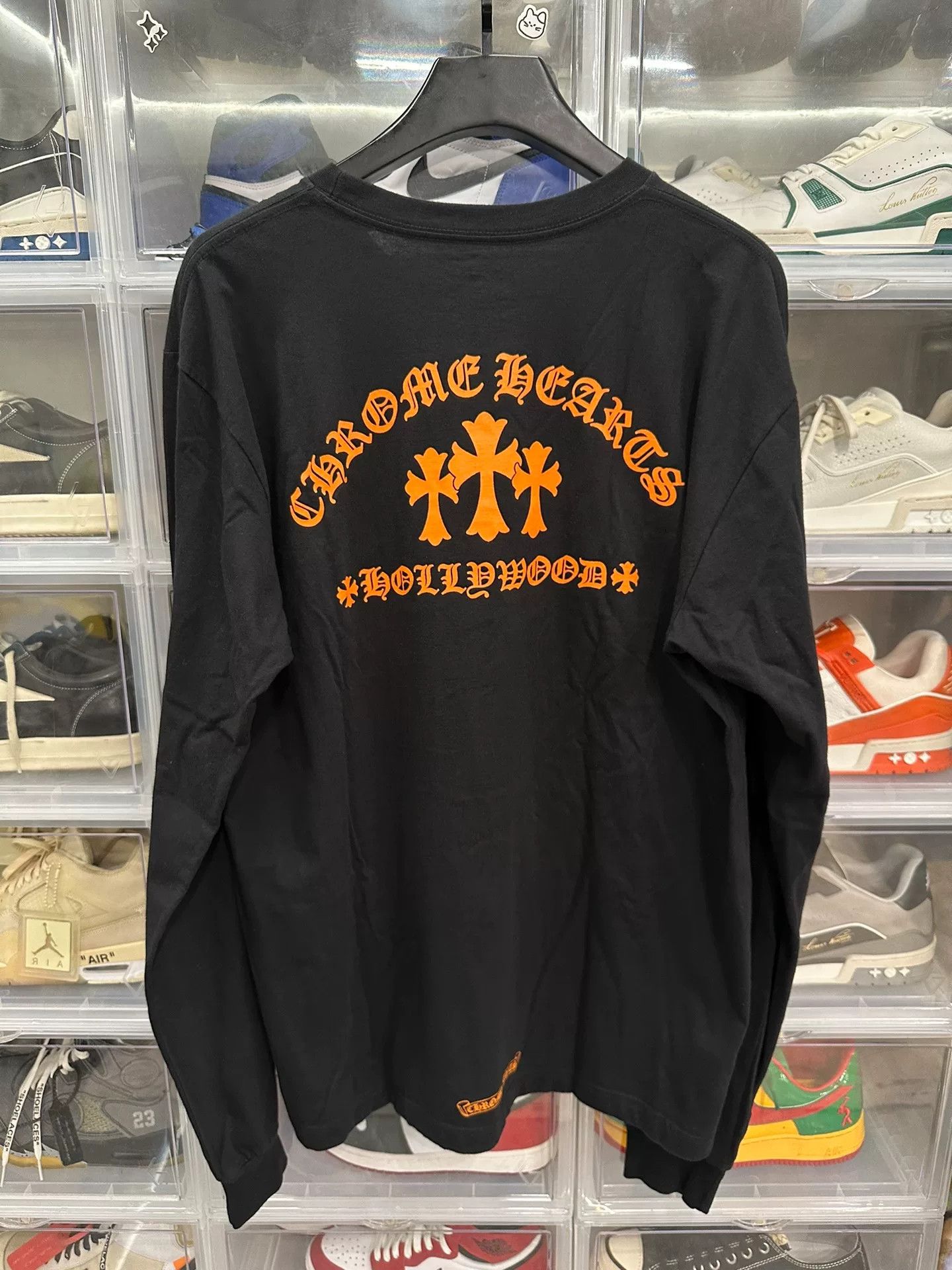 Chrome Hearts Chrome Hearts Black Long-Sleeve Orange Size US XL / EU 56 / 4 - 3 Thumbnail