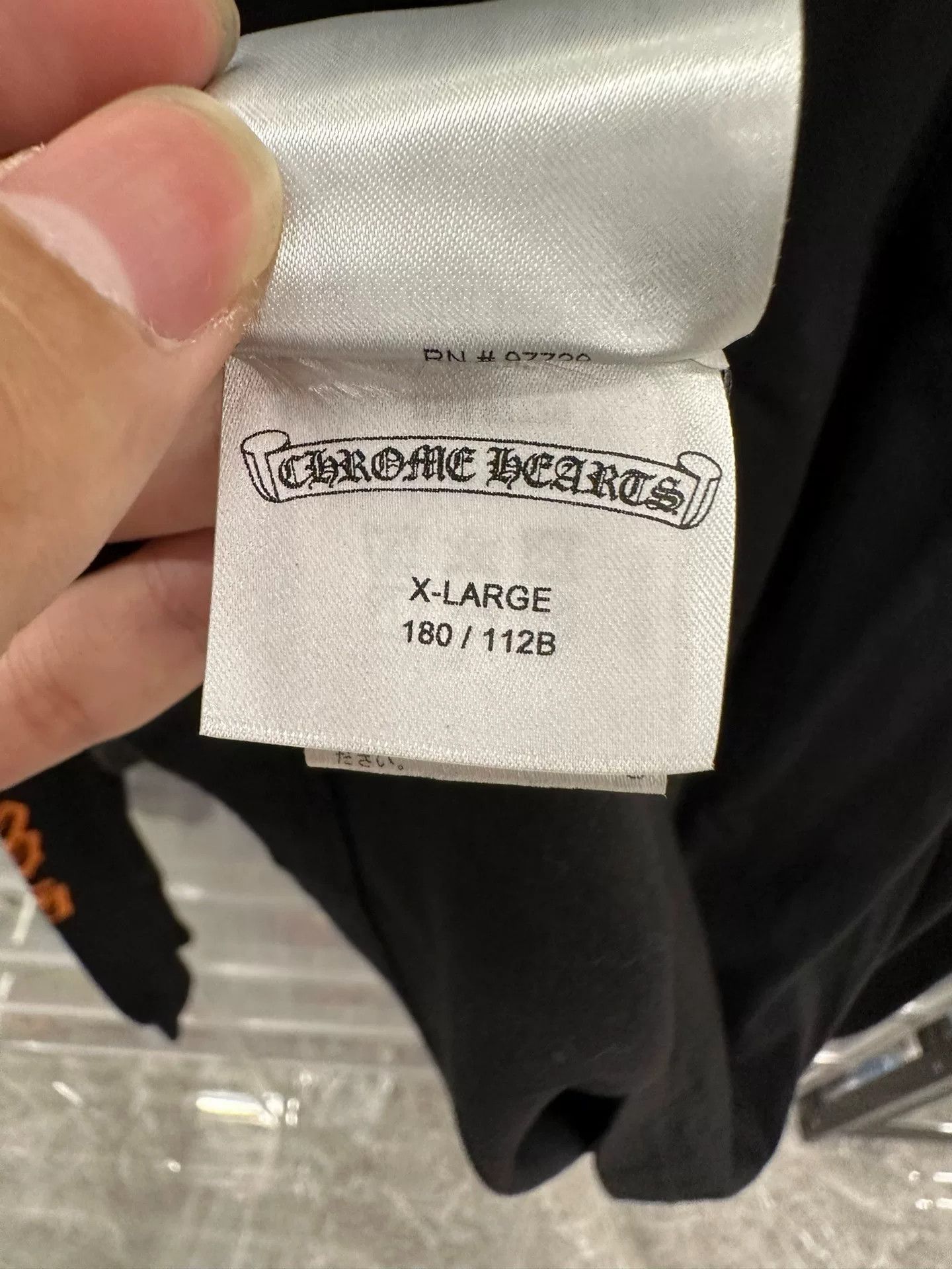 Chrome Hearts Chrome Hearts Black Long-Sleeve Orange Size US XL / EU 56 / 4 - 6 Thumbnail